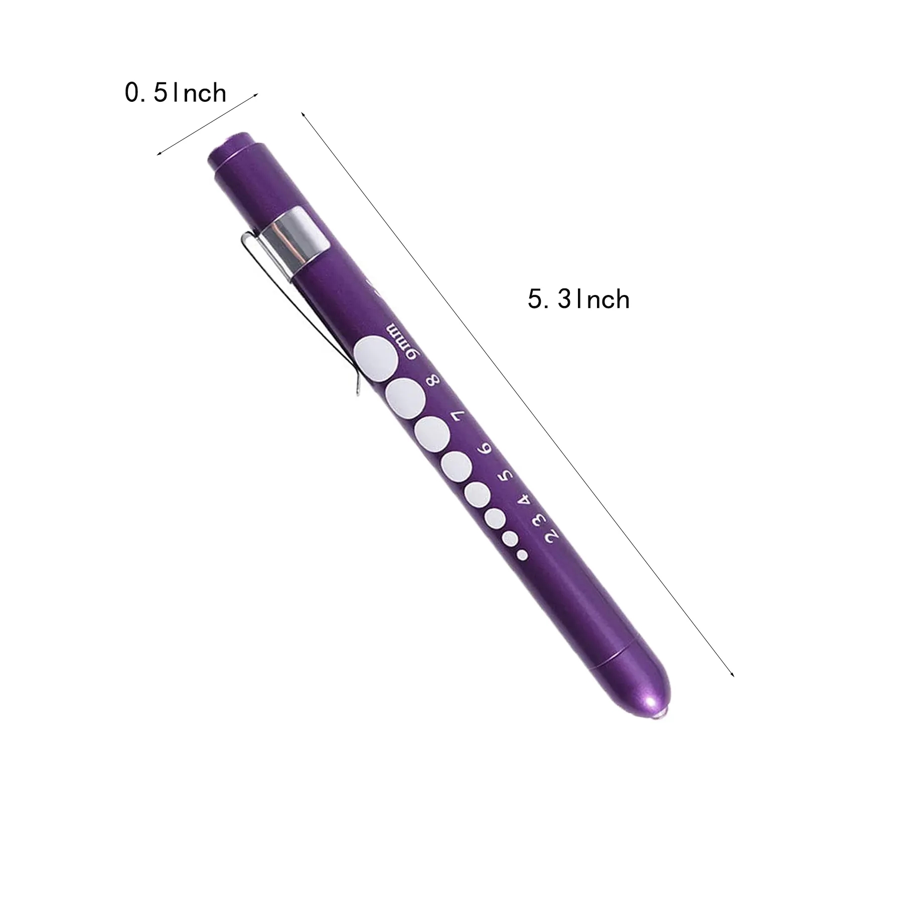 LED Penlight With Pupil Gauge For Daily Medical Use - Image 2