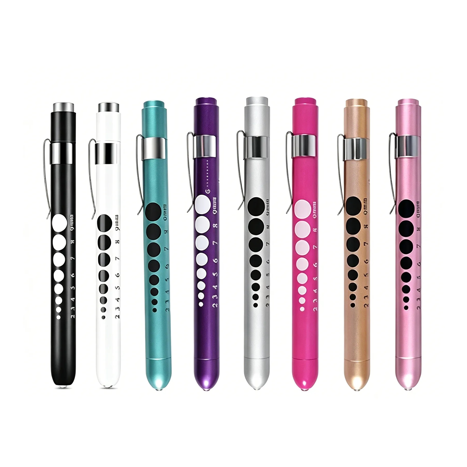 LED Penlight With Pupil Gauge For Daily Medical Use - Image 3