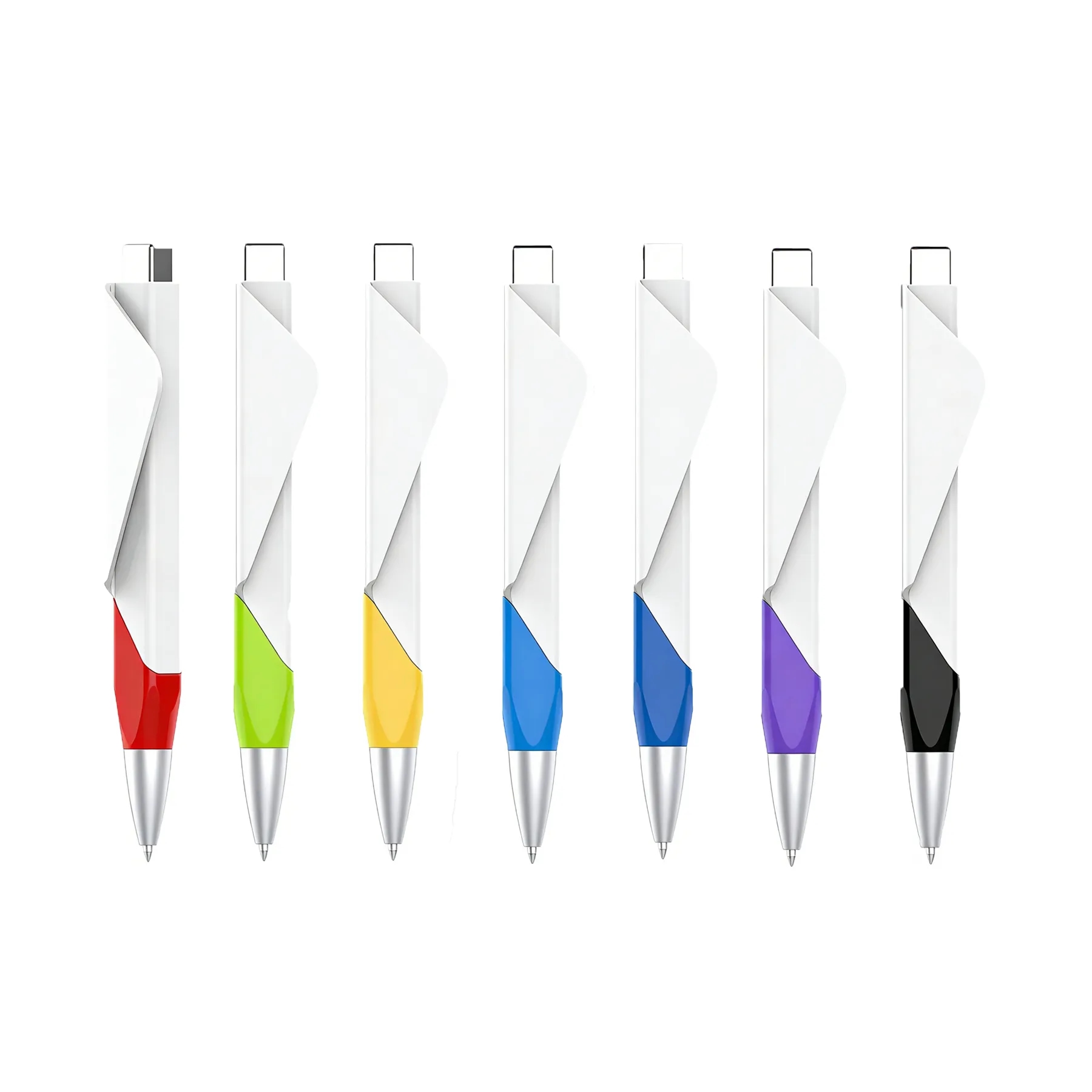 Foldable Note Holder Ballpoint Pen - Image 3