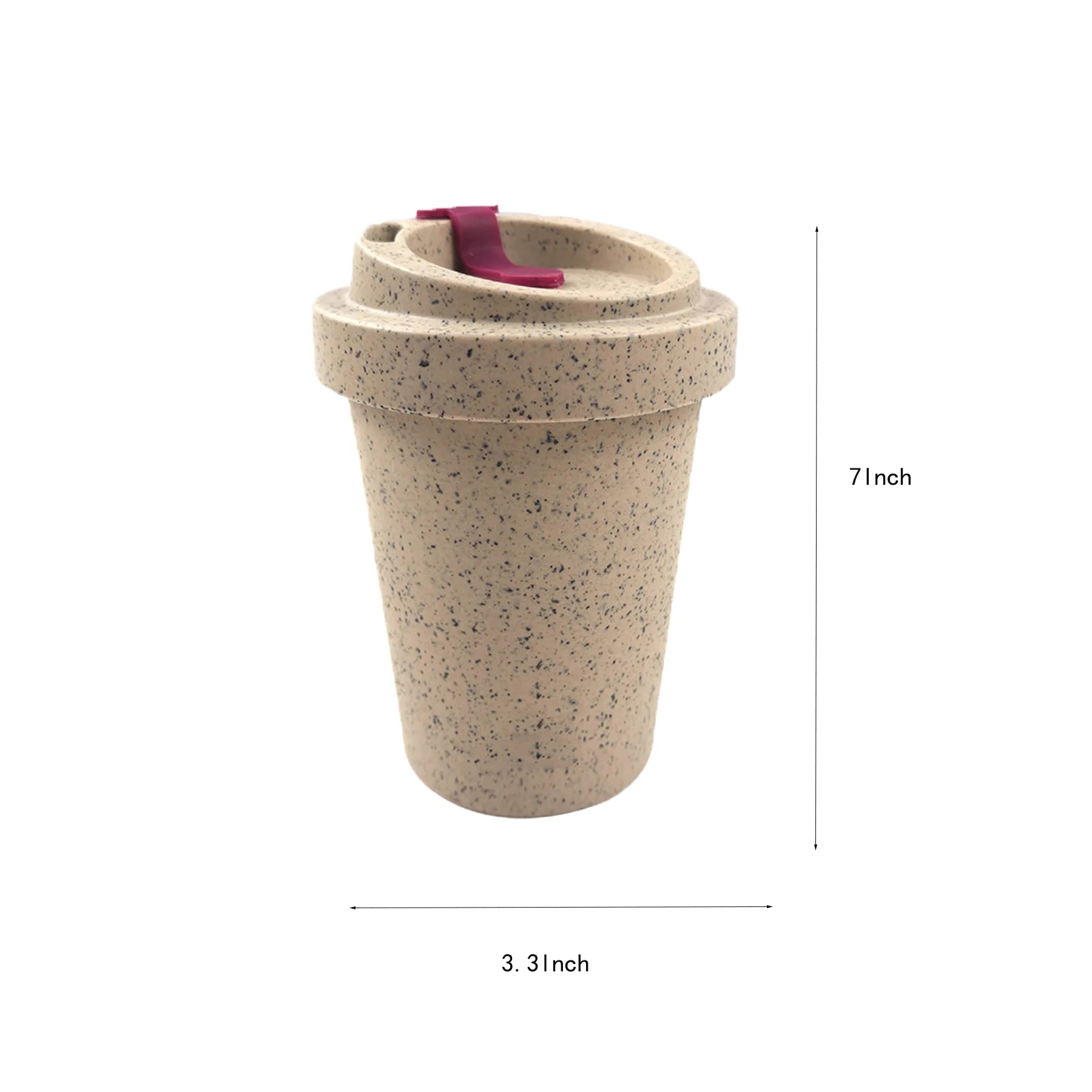 12 Oz Biodegradable Coffee Grounds Cup For Everyday Use - Image 2