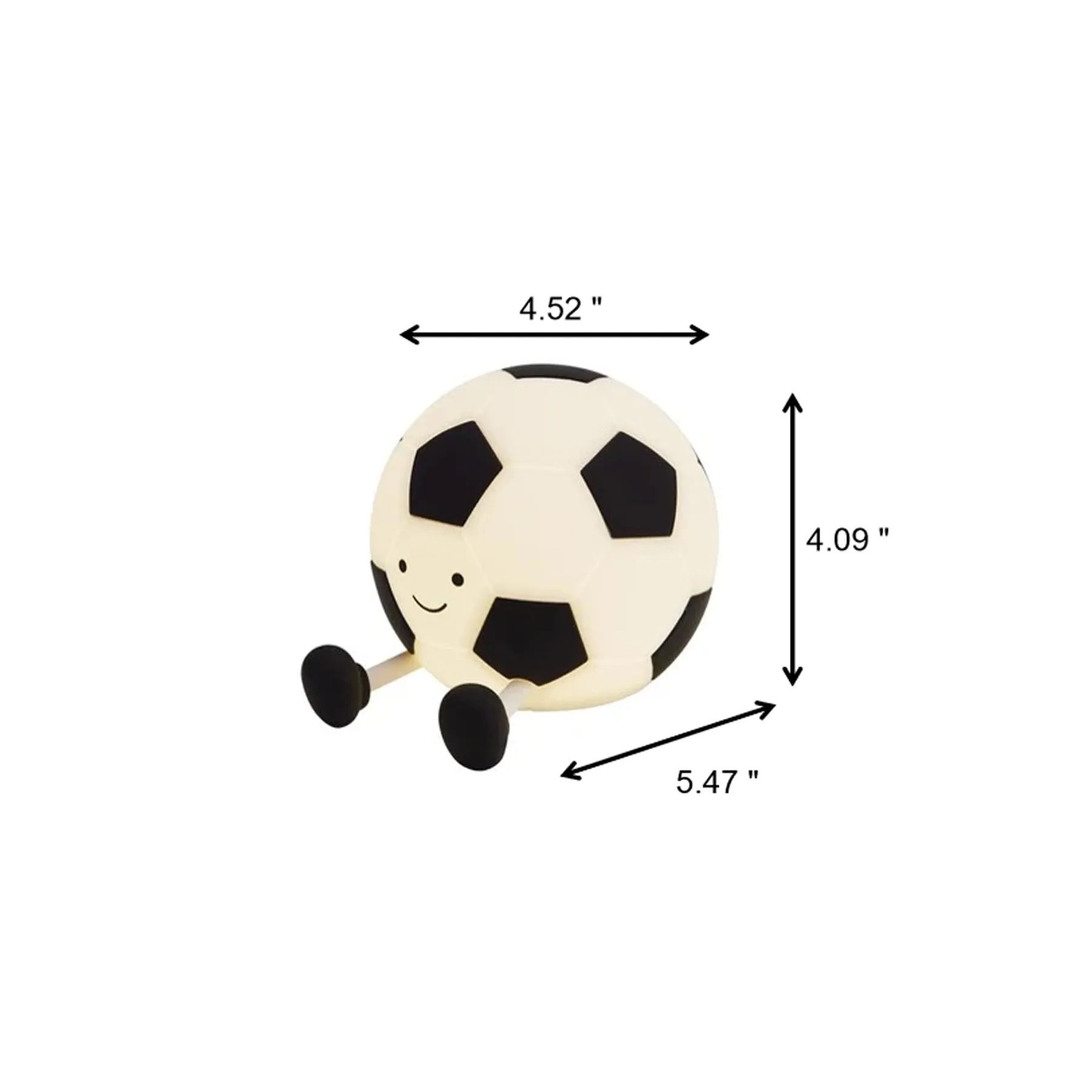 Rechargeable Soccer Night Light With Tap Control Timer - Image 2