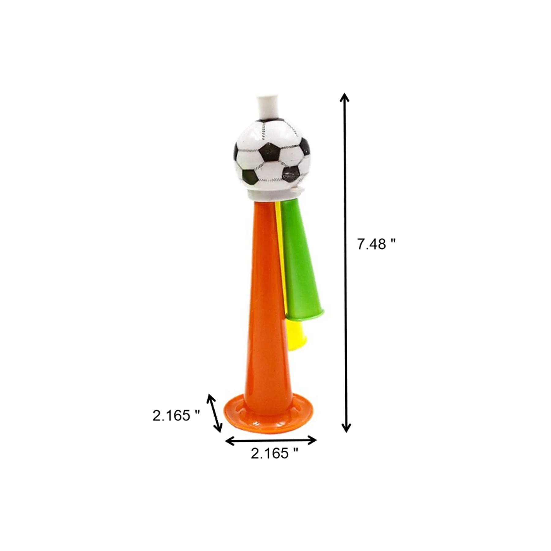 Plastic Cheering Horn For Soccer Games And Fan Events - Image 2