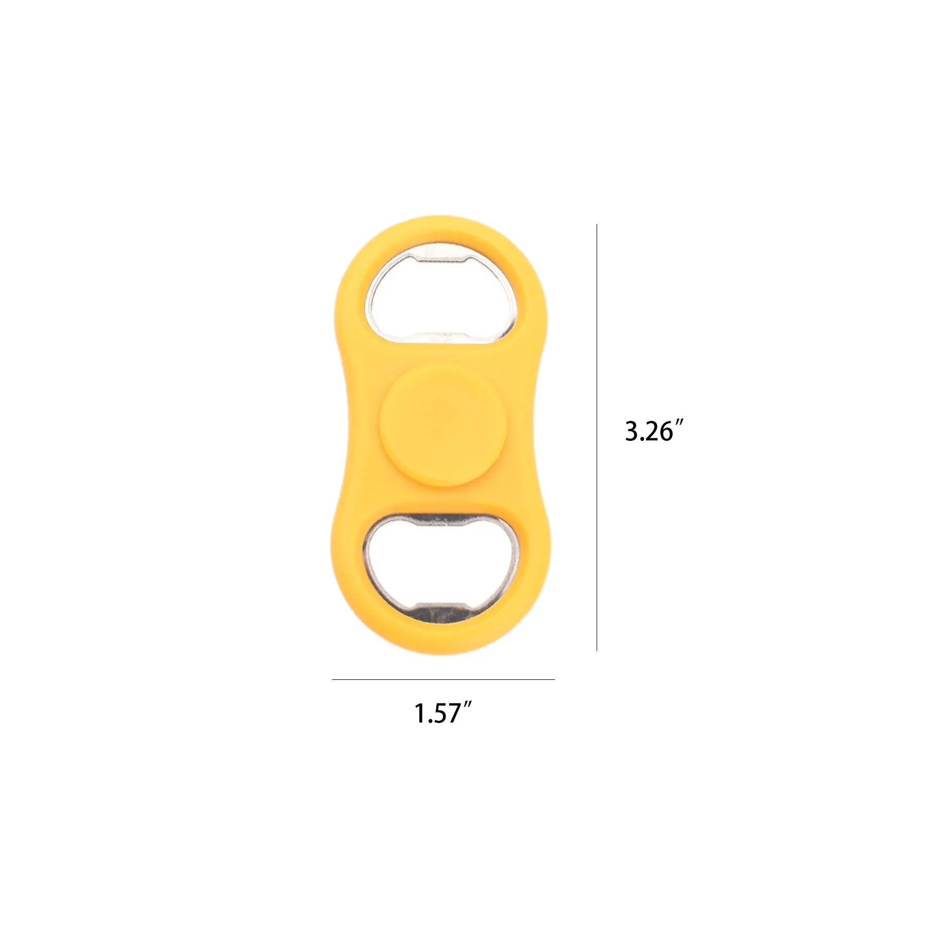 Fidget Spinner Bottle Opener Keychain For Desk And Bar Use - Image 2