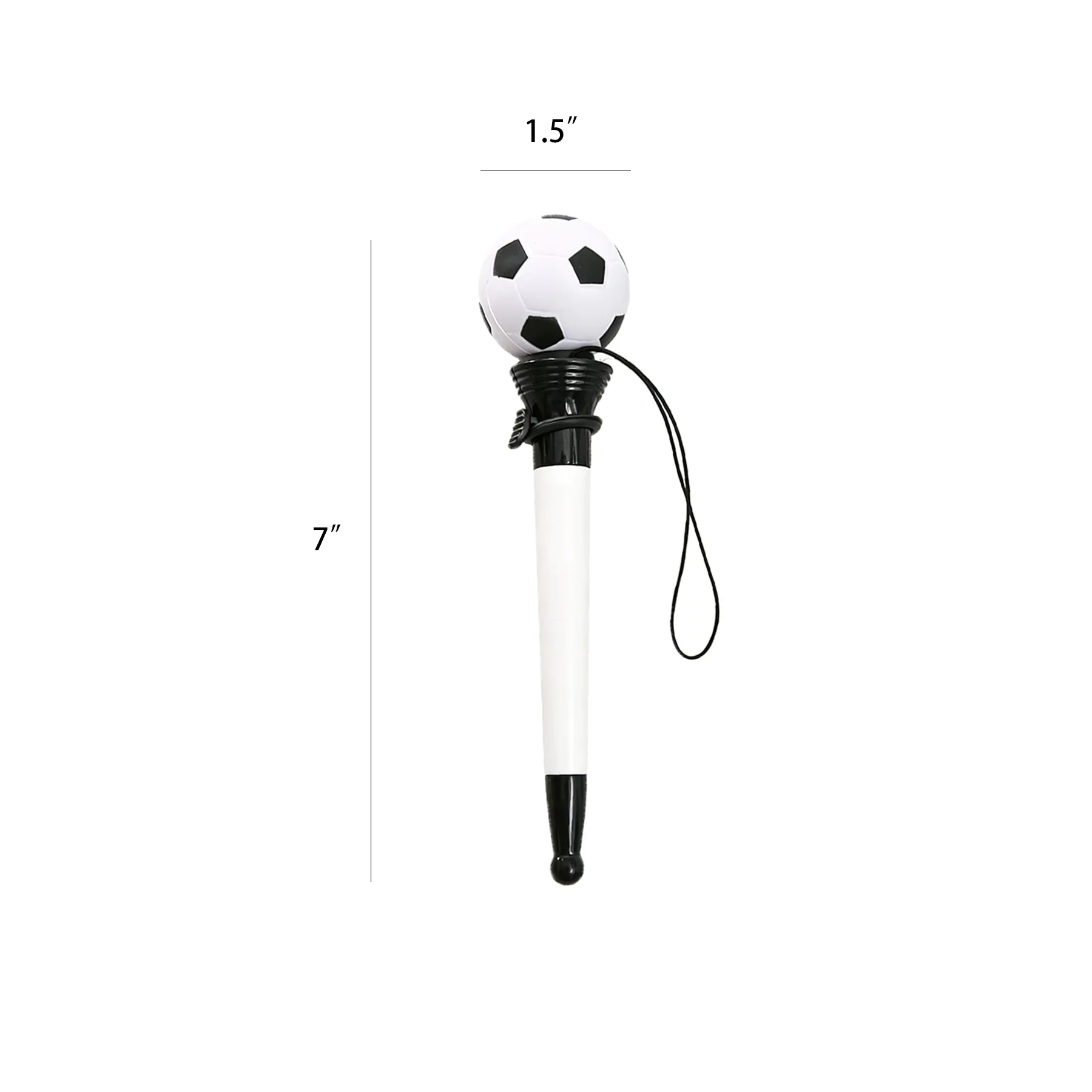 Sports Pop Top Soccer Ball Ballpoint Pen - Image 2