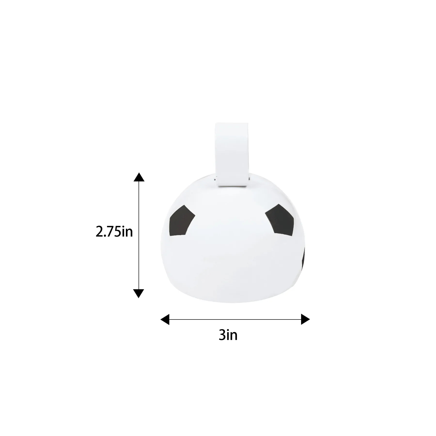 Custom Iron Ball Pattern Cowbell For Sports Event Cheers - Image 2