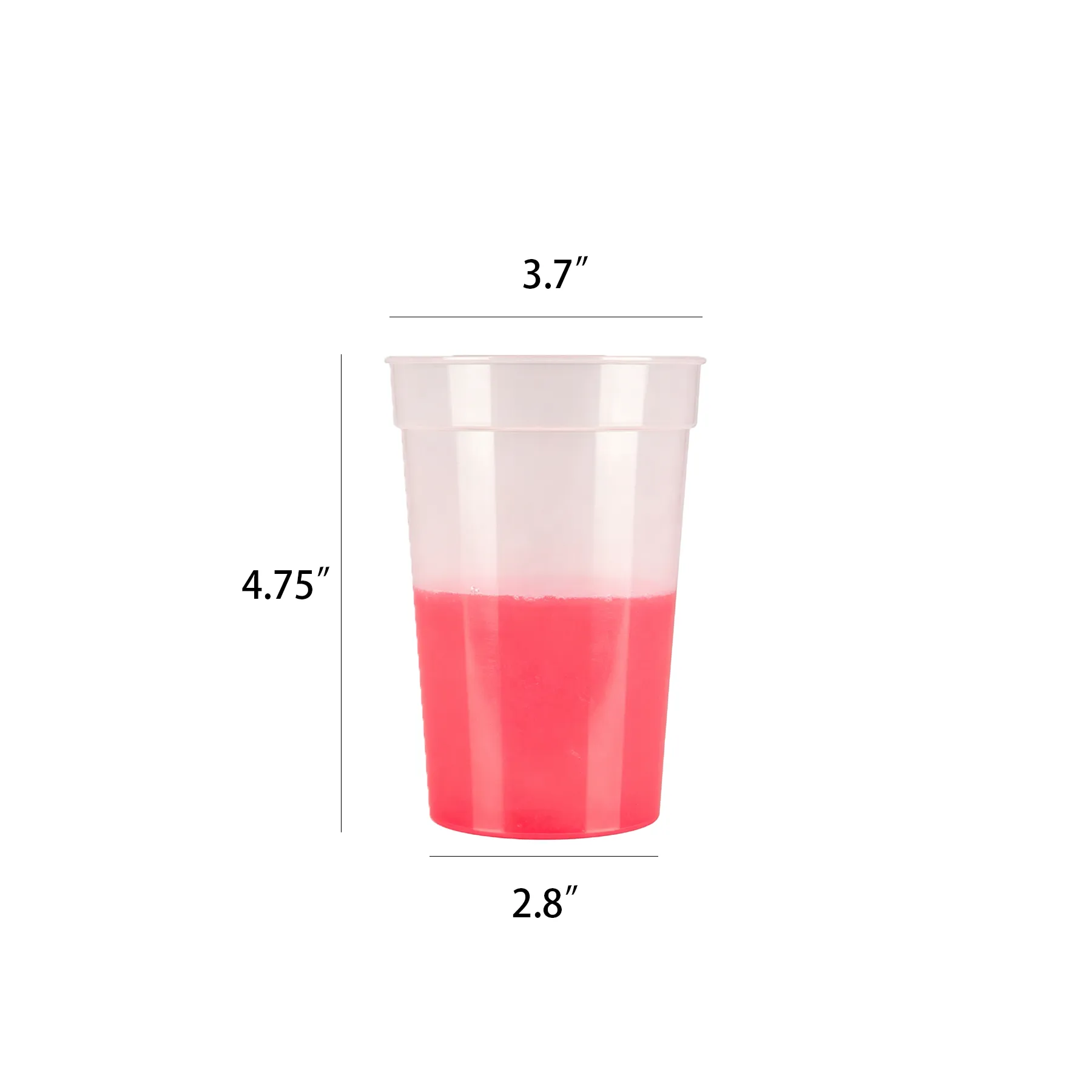 Color Changing 16 Oz Stadium Cup For Event Drinks - Image 2
