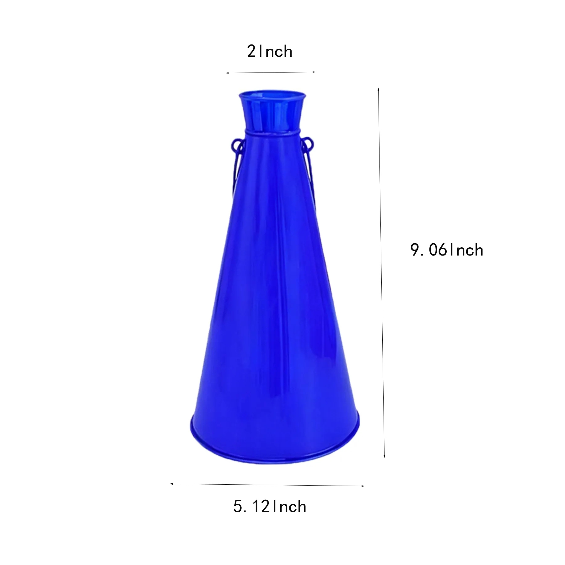 Wrist Strap Plastic Cheer Horn Megaphone W/ Popcorn Cap - Image 2
