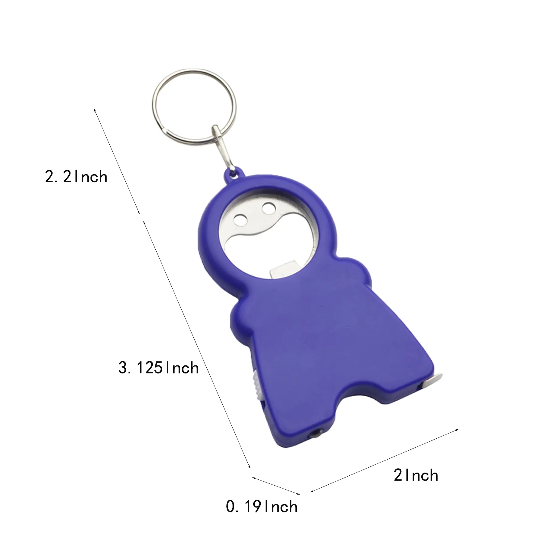Tag Along Multi Tool Keychain With Light And Bottle Opener - Image 2
