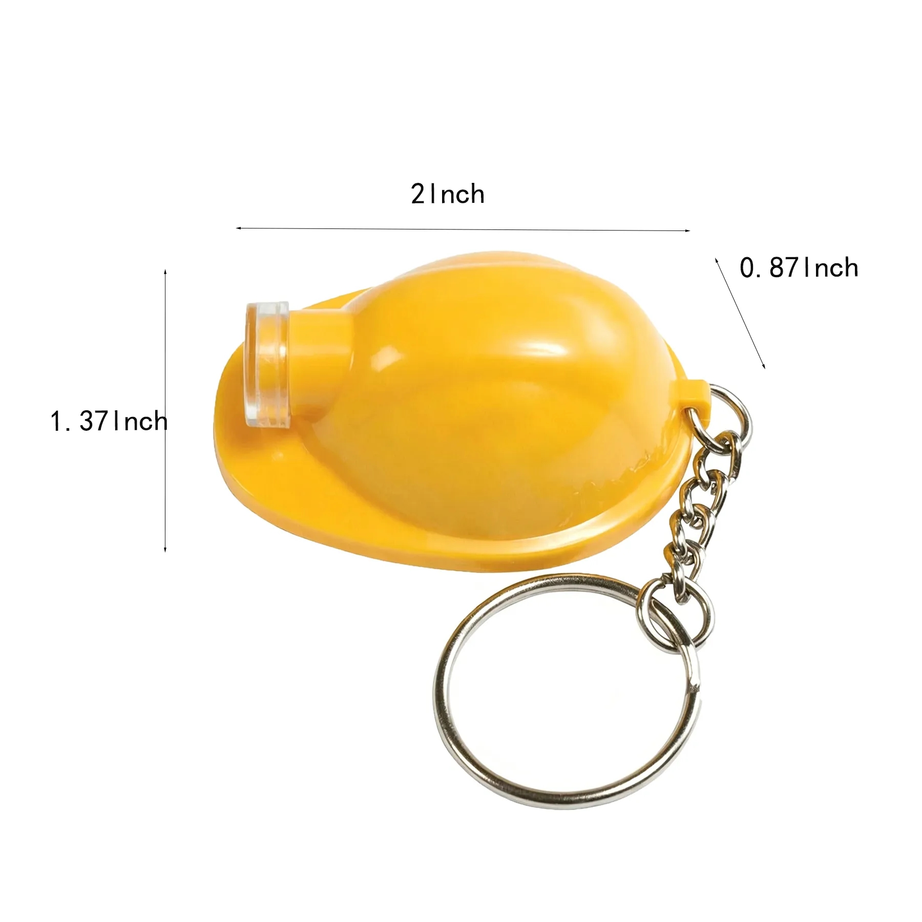 Hard Hat LED Keychain Light For Construction Promos - Image 2