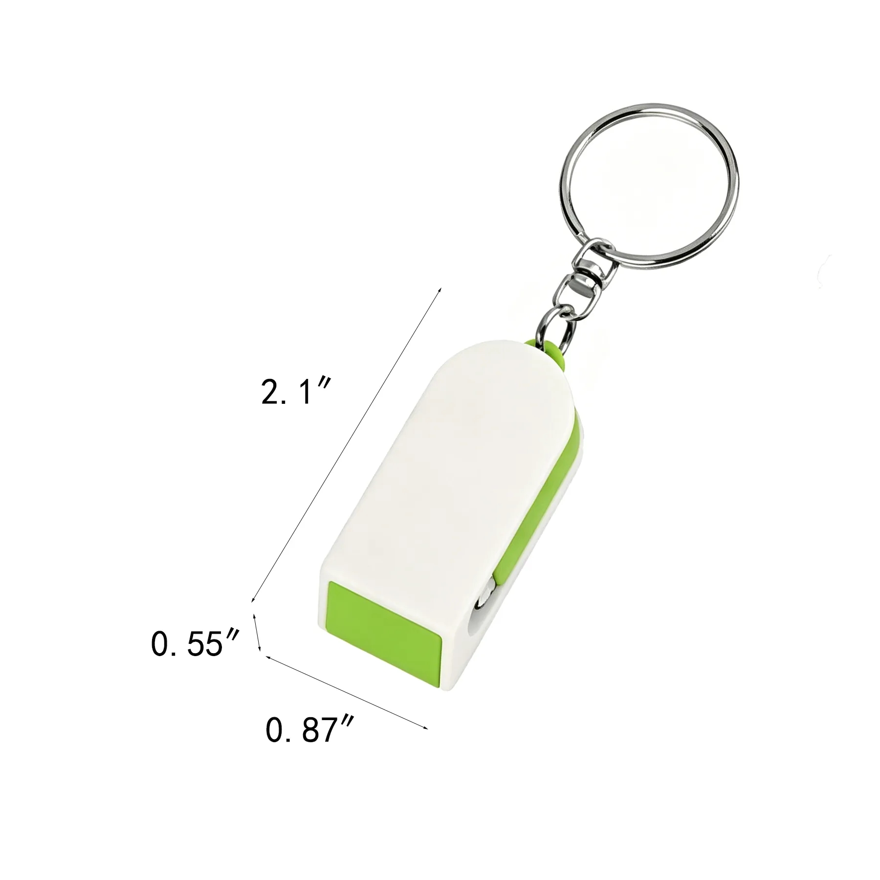 USB Rechargeable Flashlight Keychain For Outdoor Use - Image 2