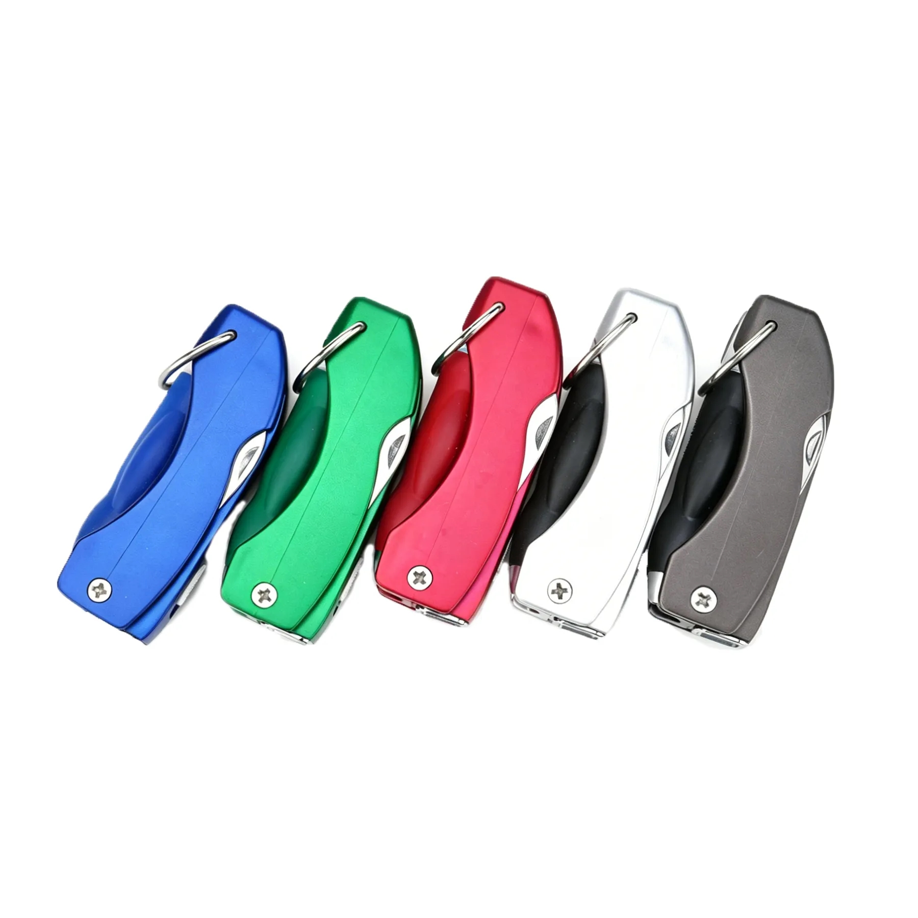 Aluminum Everything Multi Tool Keychain With Carabiner - Image 3