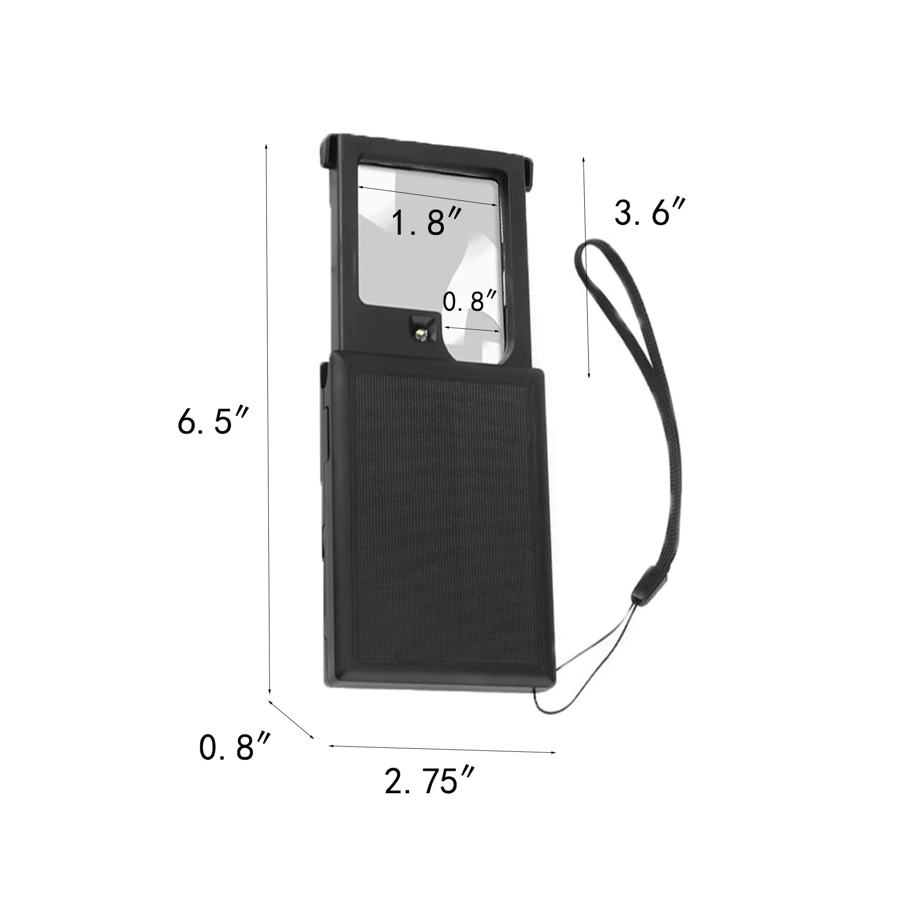 4X Magnifier Keychain Light For Reading And Travel - Image 2