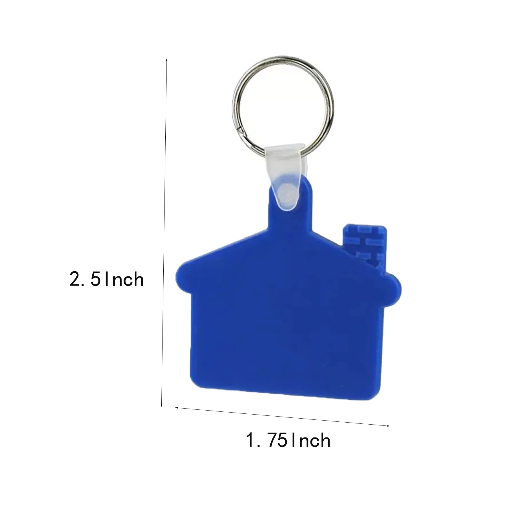Custom Soft Vinyl House Keychain With Flexible Feel - Image 2
