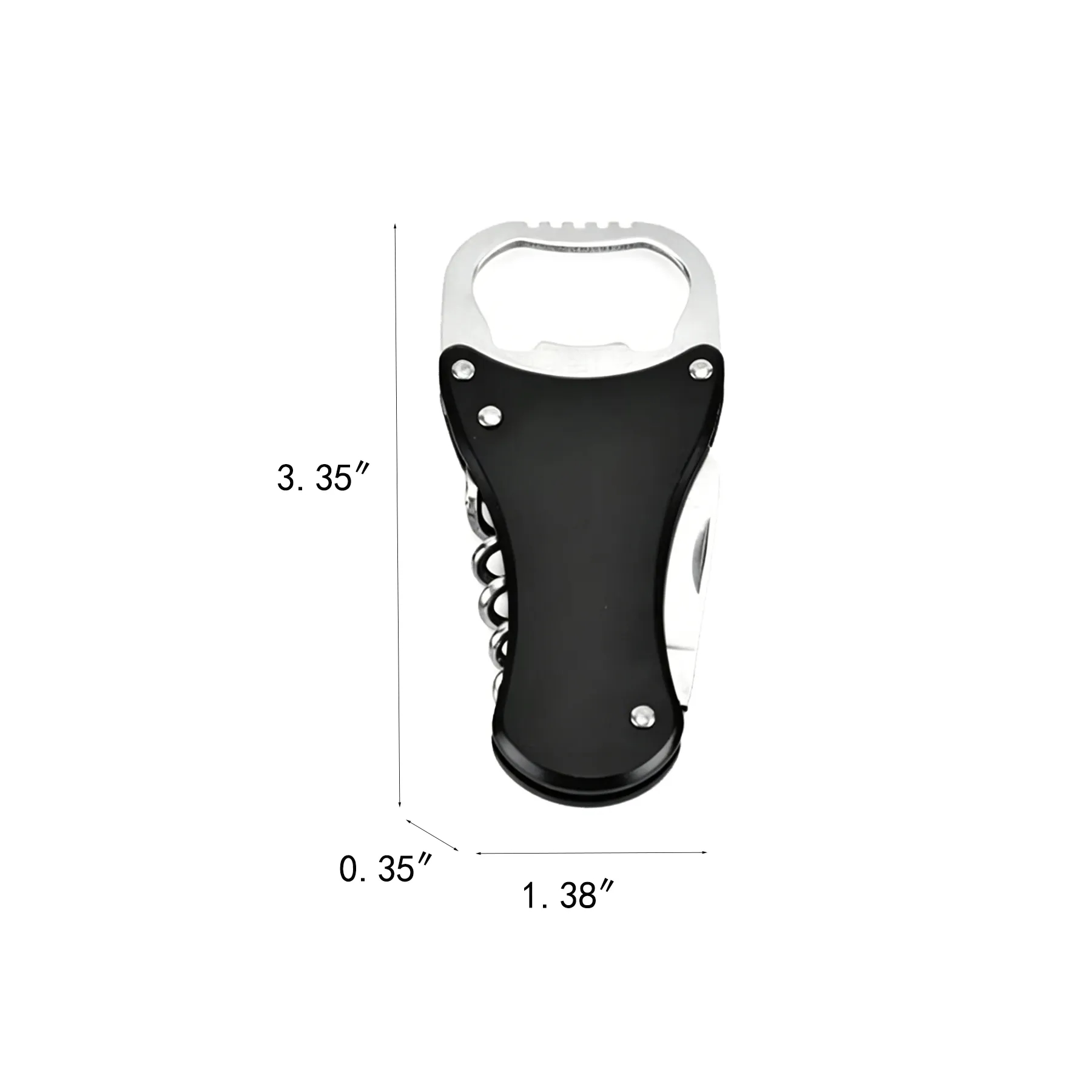 Vino LED Bottle Opener Keychain With Large Logo Area - Image 2