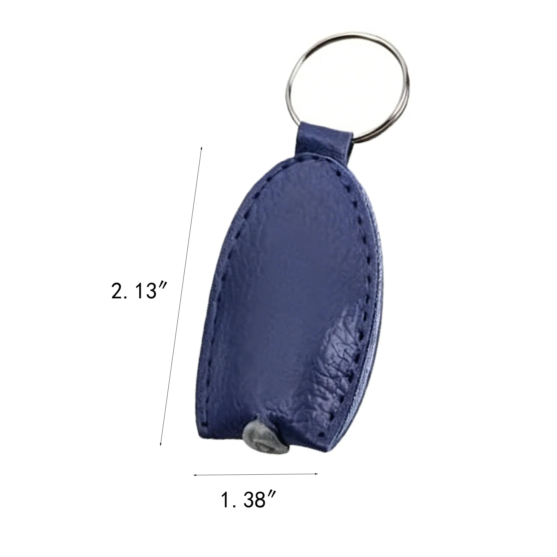 PU Leather LED Keychain Light Tag - Image 2
