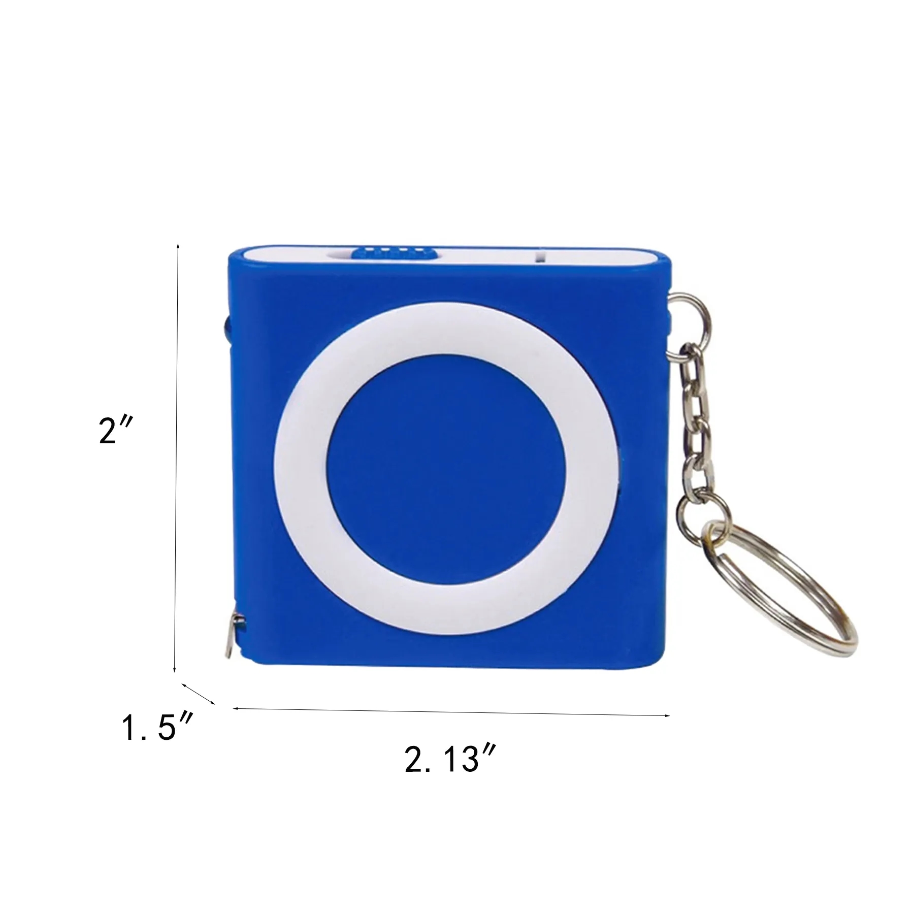 3.25FT LED Tape Measure Keychain Light - Image 2