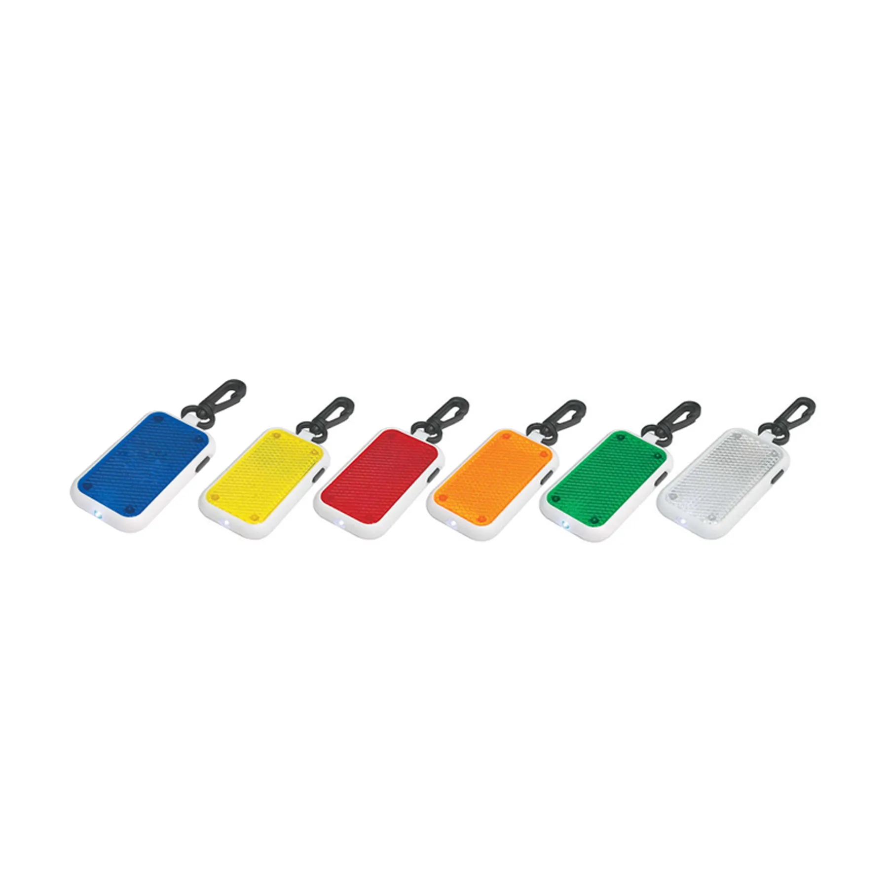 Warning LED Bike Safety Light Keychain Clip - Image 3