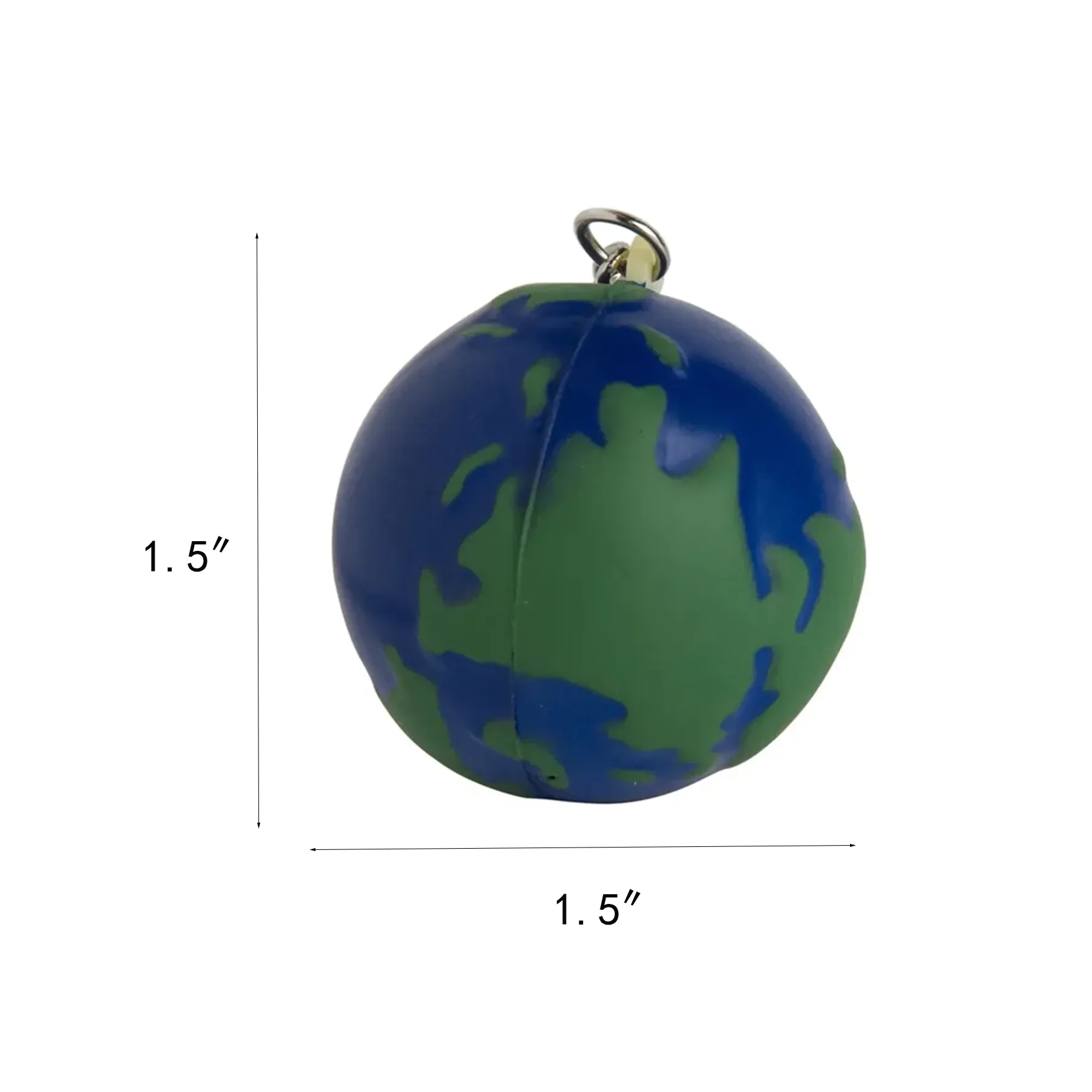 Earth Globe Stress Reliever Keychain For Travel Events - Image 2