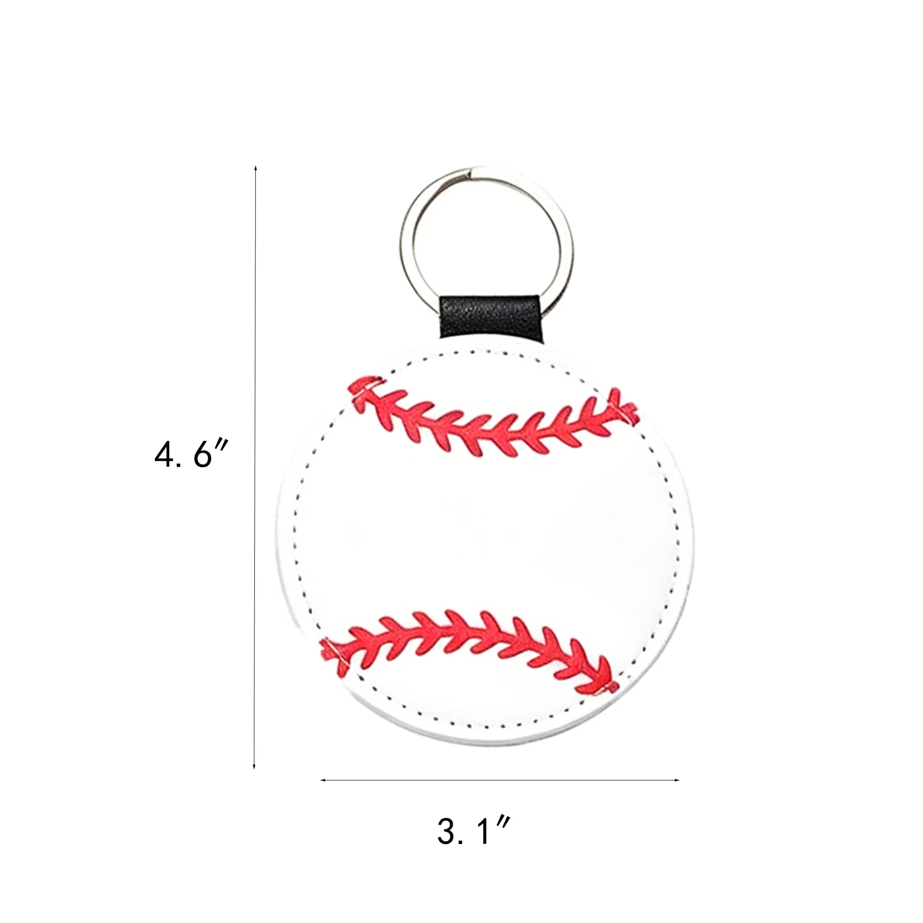 Sports Ball PU Leather Keychain For Team Giveaways - Image 2