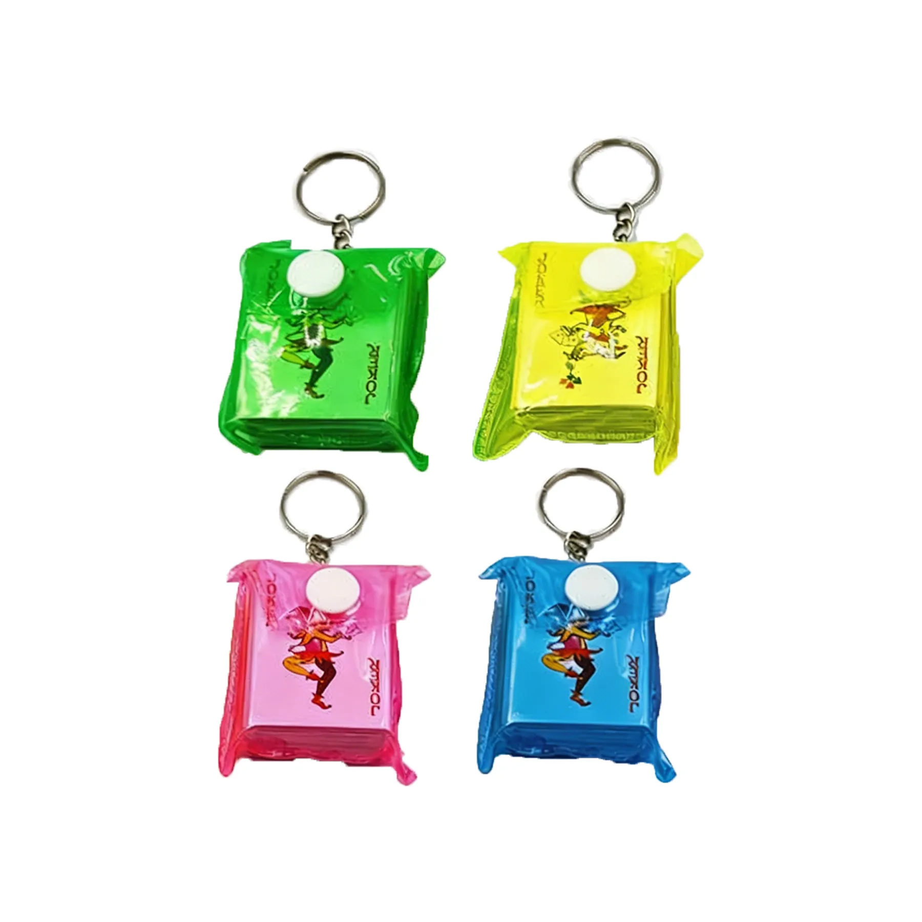 Mini Poker Card Keychain With Removable Playing - Image 3