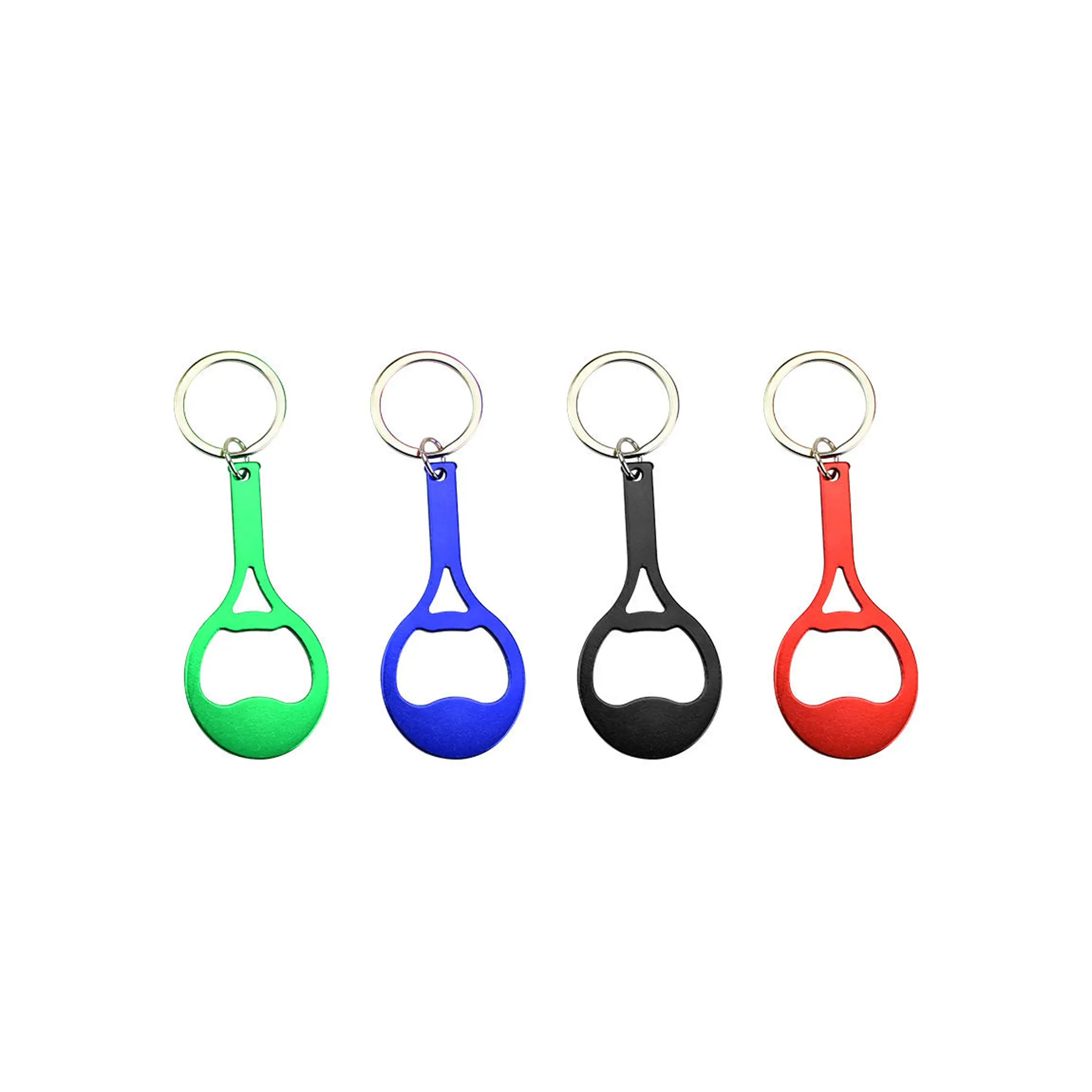 Tennis Racket Bottle Opener Keychain For Sports Fans - Image 3