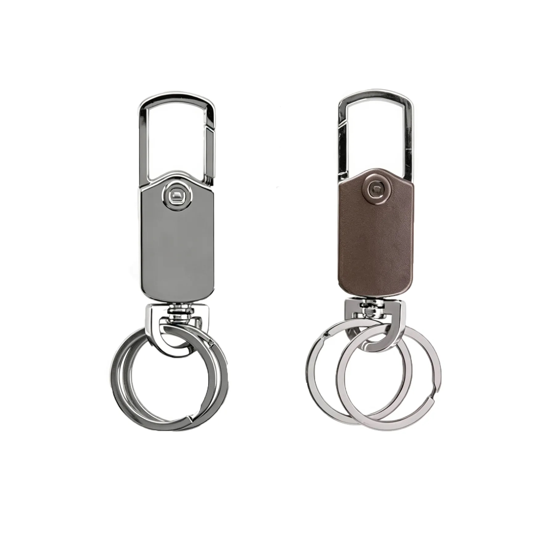 2 Rings Fingertip Spinner Silver Metal Bottle Opener Keychai - Image 3