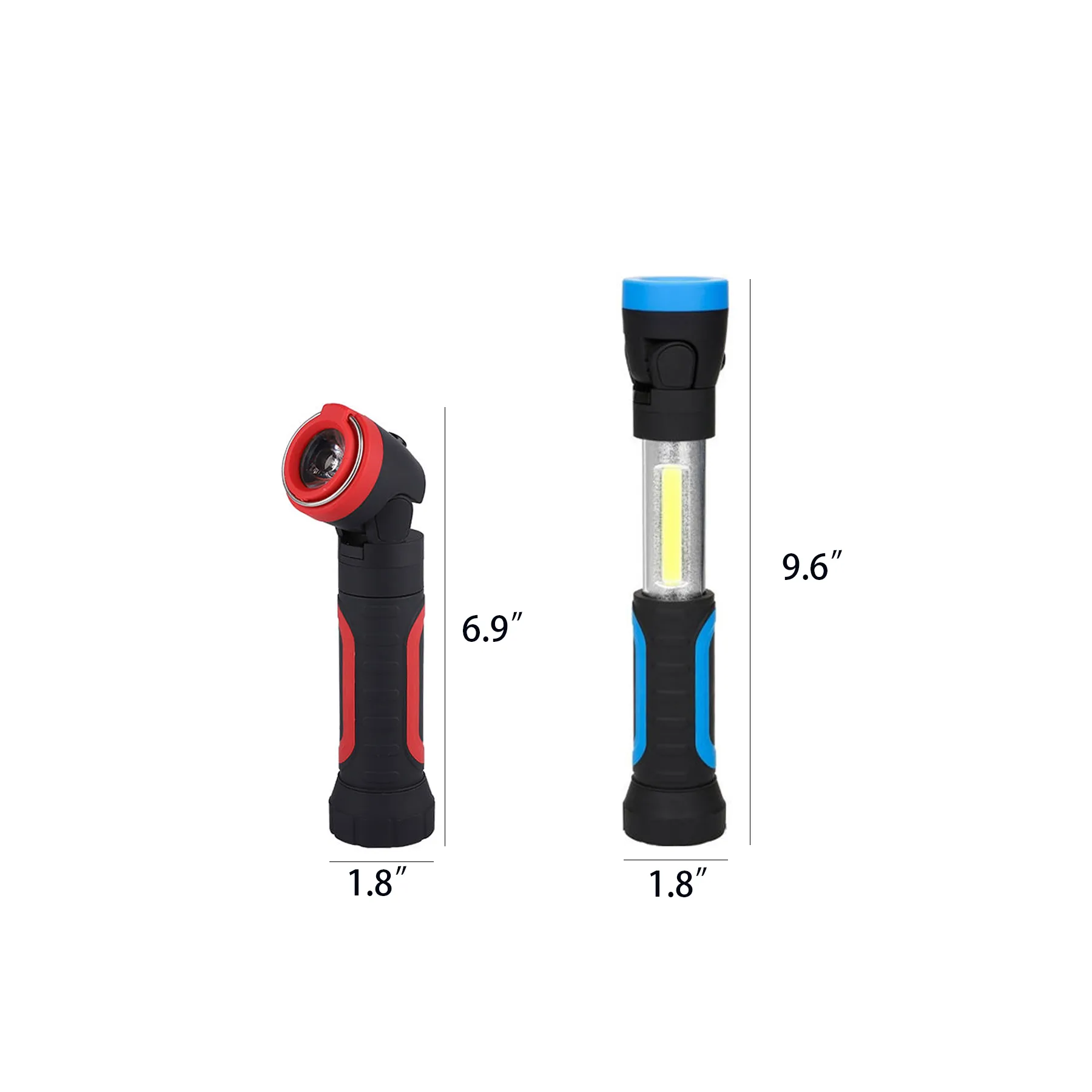 Magnetic COB Work Light Flashlight For Roadside Kits - Image 2