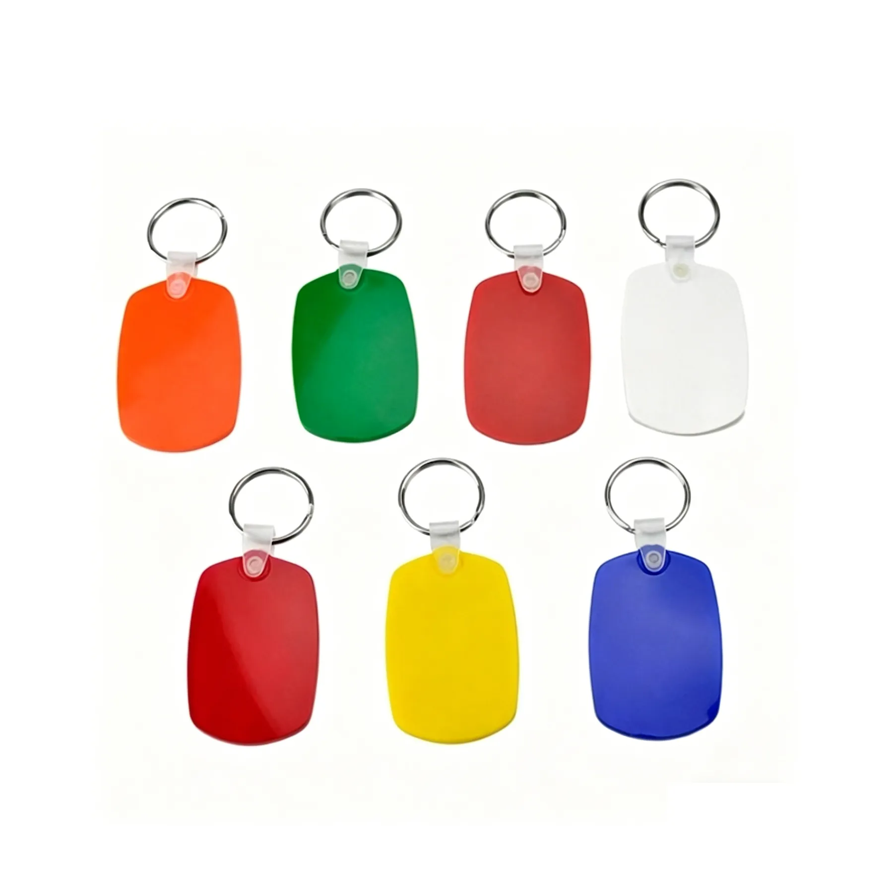 Standard PVC Key Fob With Translucent Color Options - Image 3