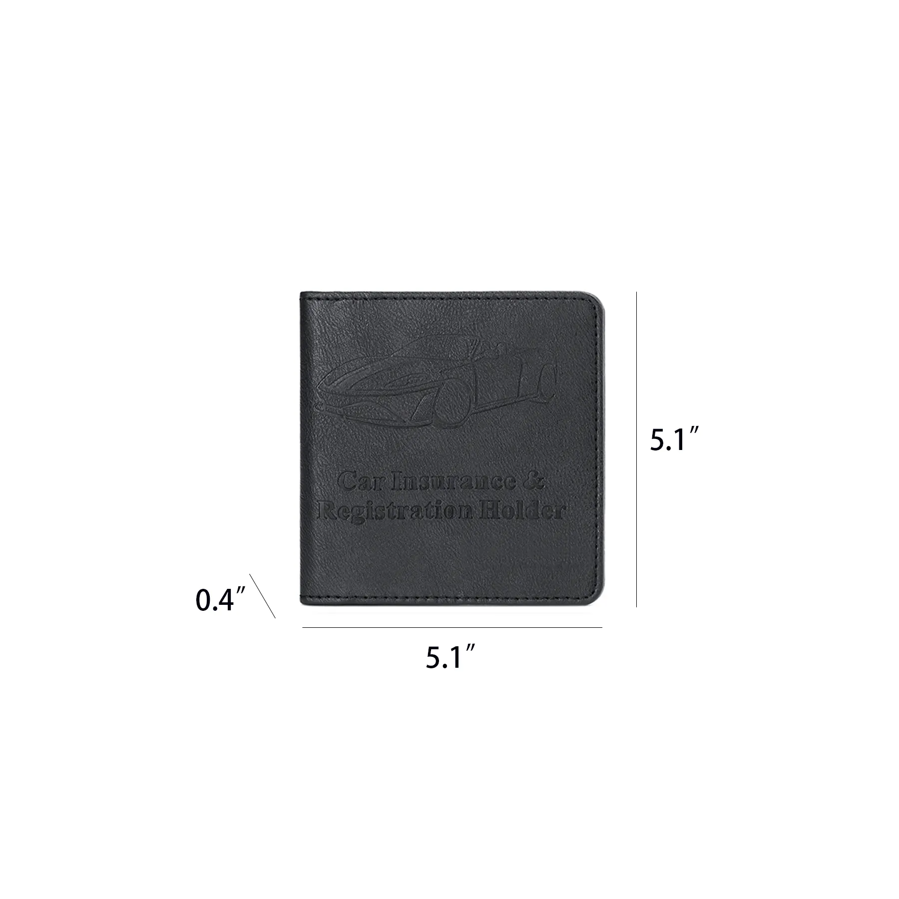 Magnetic Car Registration And Insurance Card Holder - Image 2