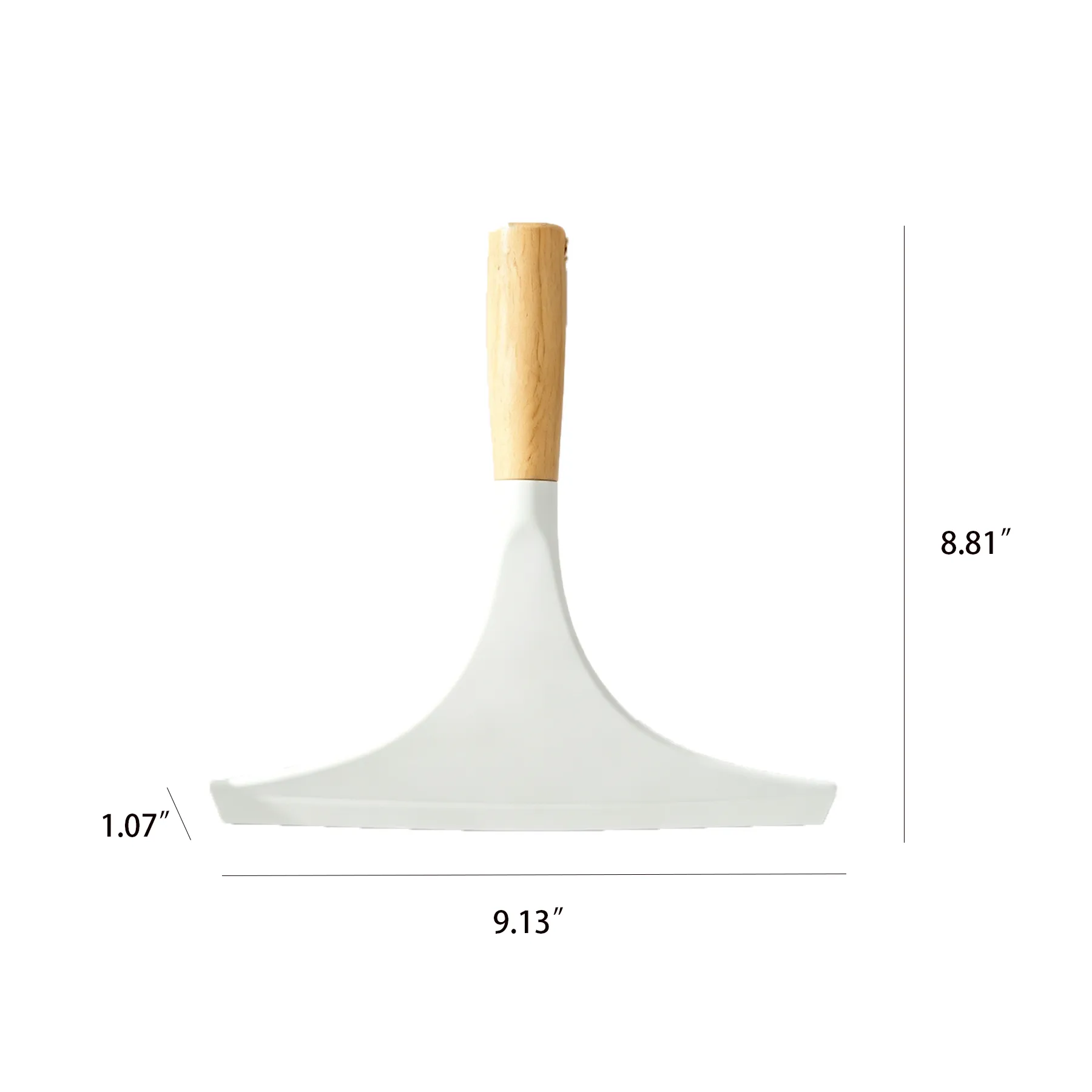 Eco Bamboo Handle Squeegee For Glass And Tile Cleaning - Image 2
