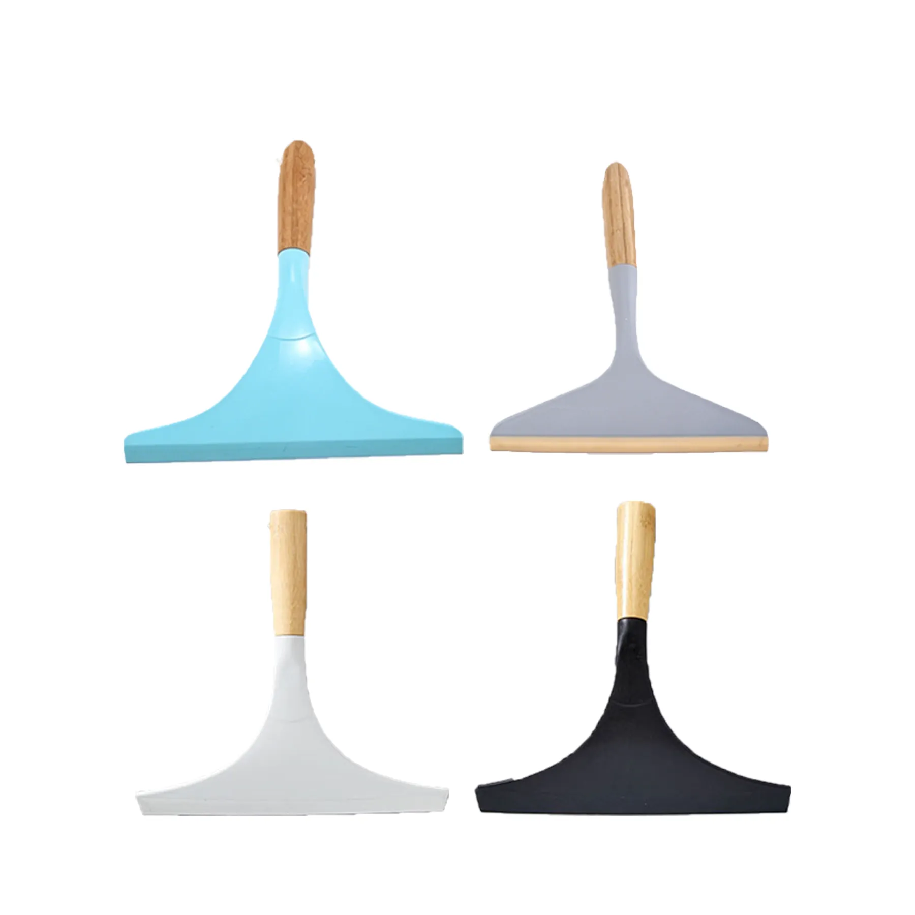 Eco Bamboo Handle Squeegee For Glass And Tile Cleaning - Image 3