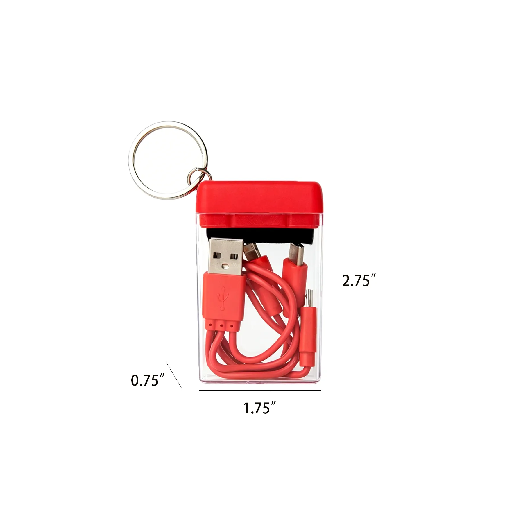 4 In 1 Charging Cable With Screen Cleaner Case - Image 2