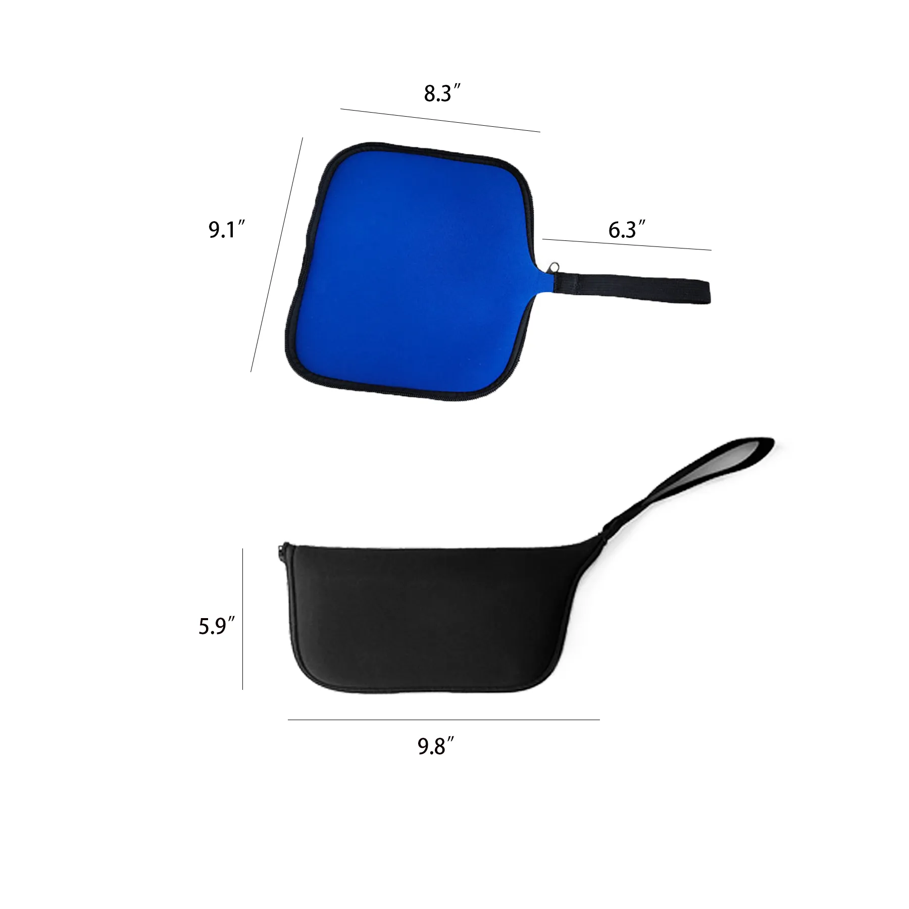 Roll-Up Mouse Mat Zipper Storage Pouch - Image 2