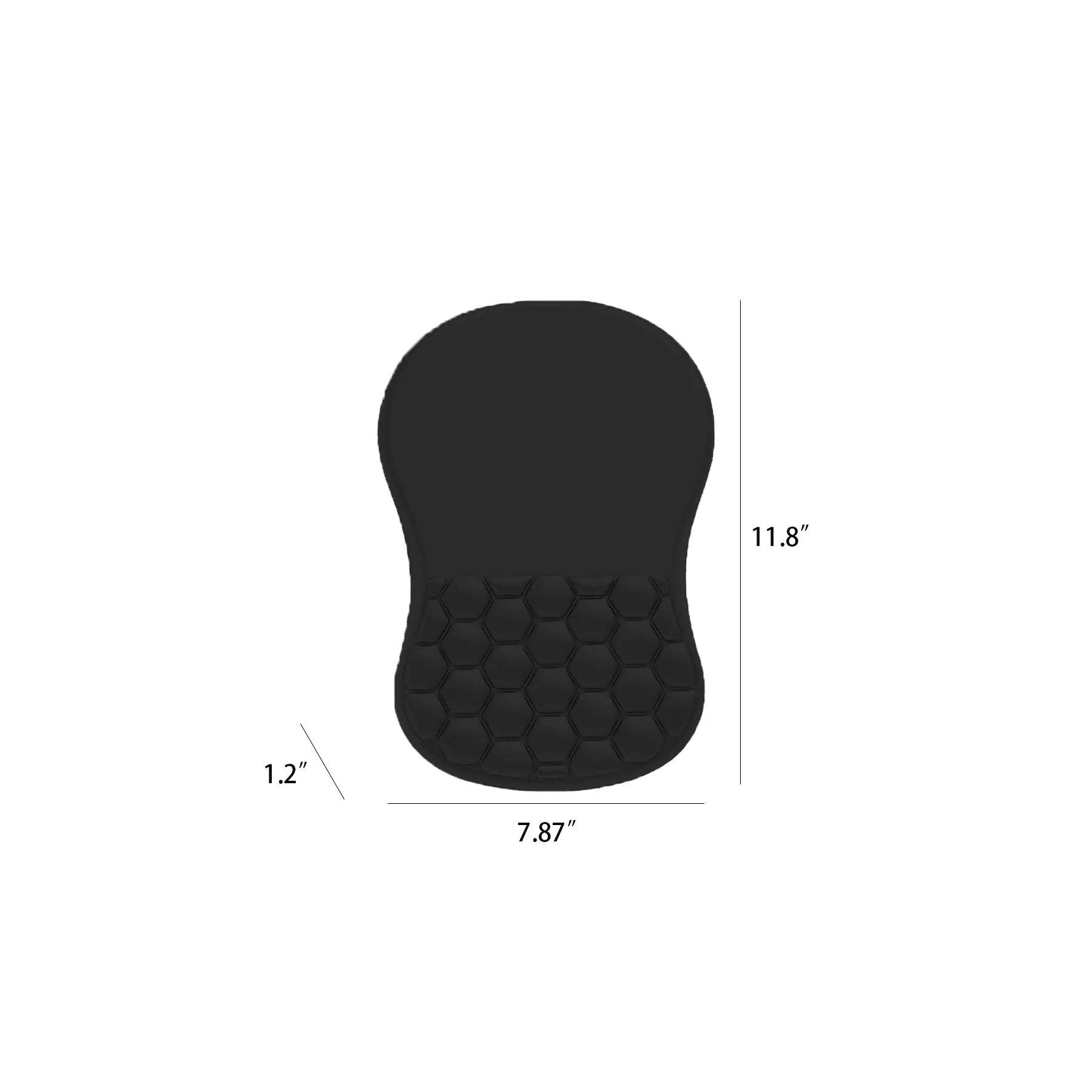 Ergonomic Tilt Massage Mouse Pad With Wrist Support - Image 2
