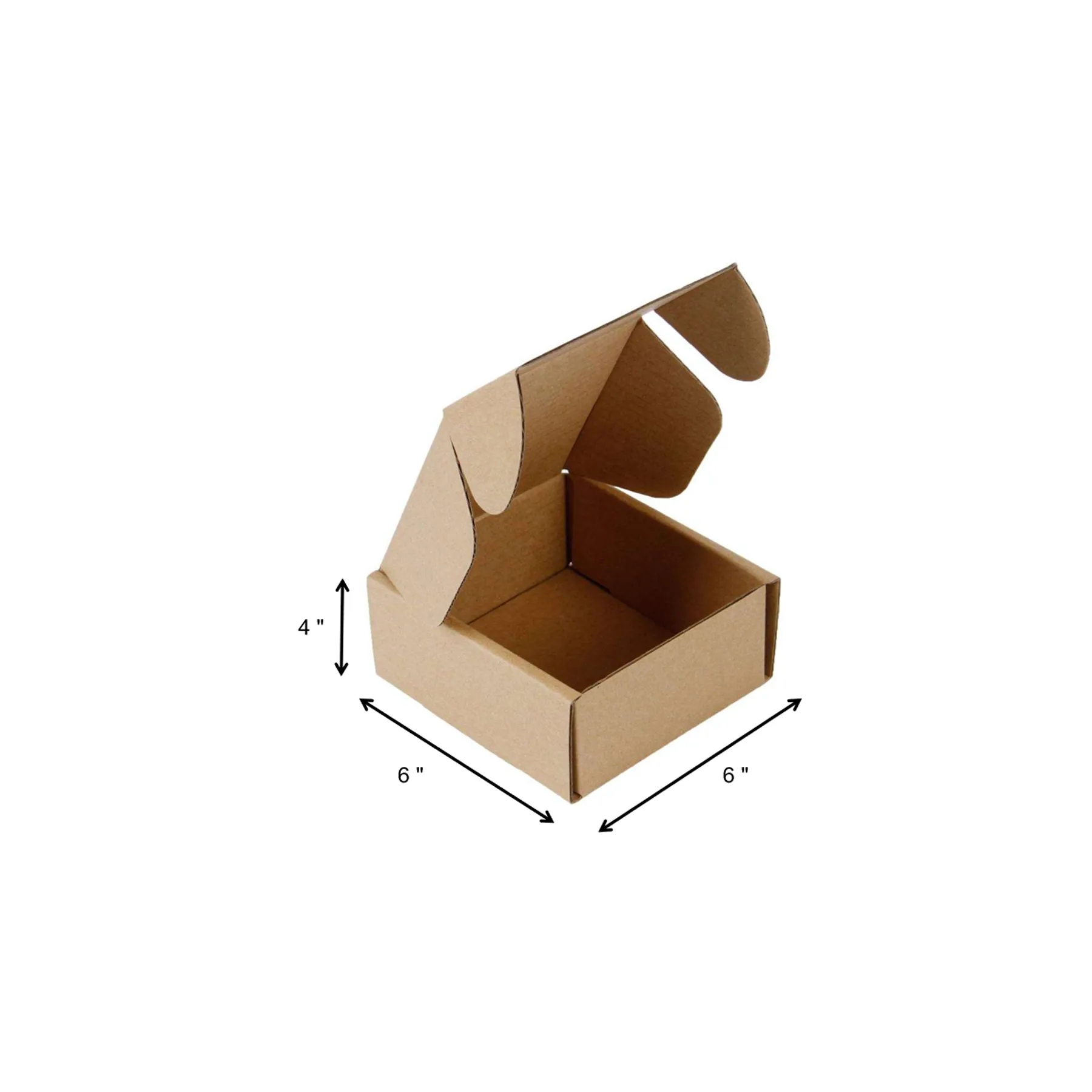 Small Corrugated Mailer Box With Screen Print Area - Image 2