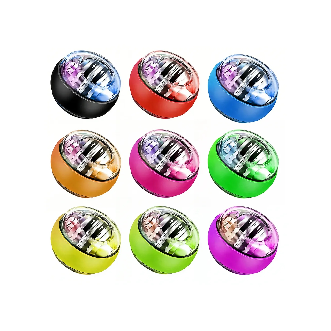 LED Wrist Trainer Ball With Gyroscopic Exercise Spin - Image 3