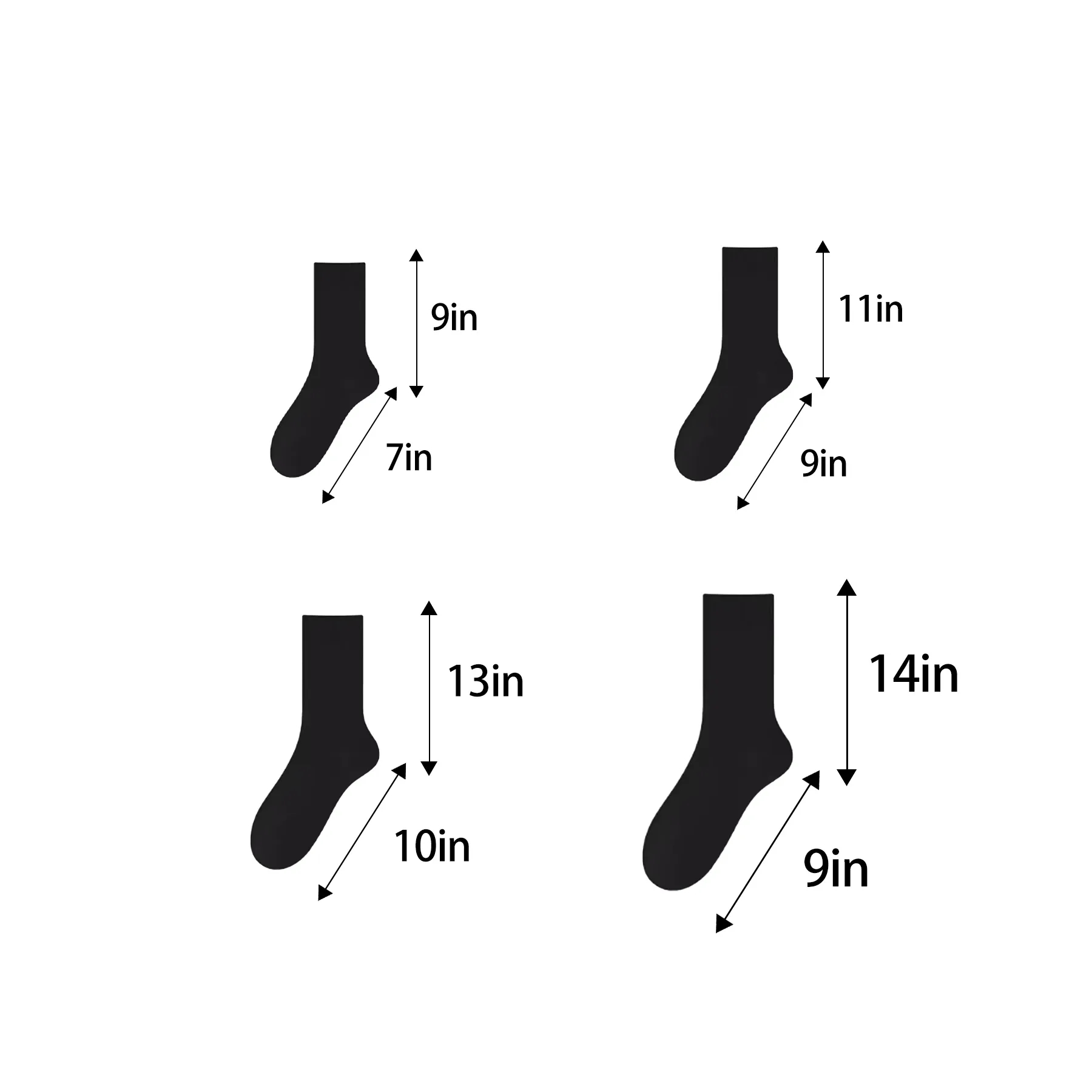 Premium Full Cushion Crew Socks With Knit In Logo - Image 3