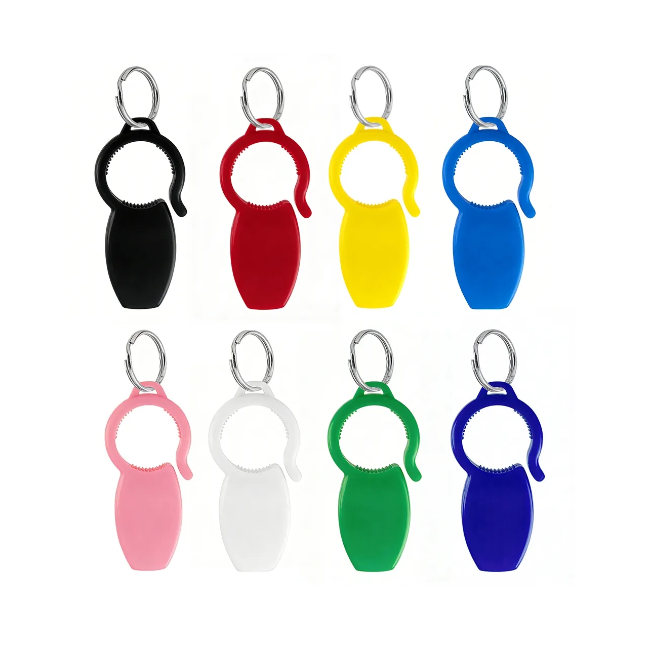 Antimicrobial Triple Bottle Opener Keychain Tool - Image 3