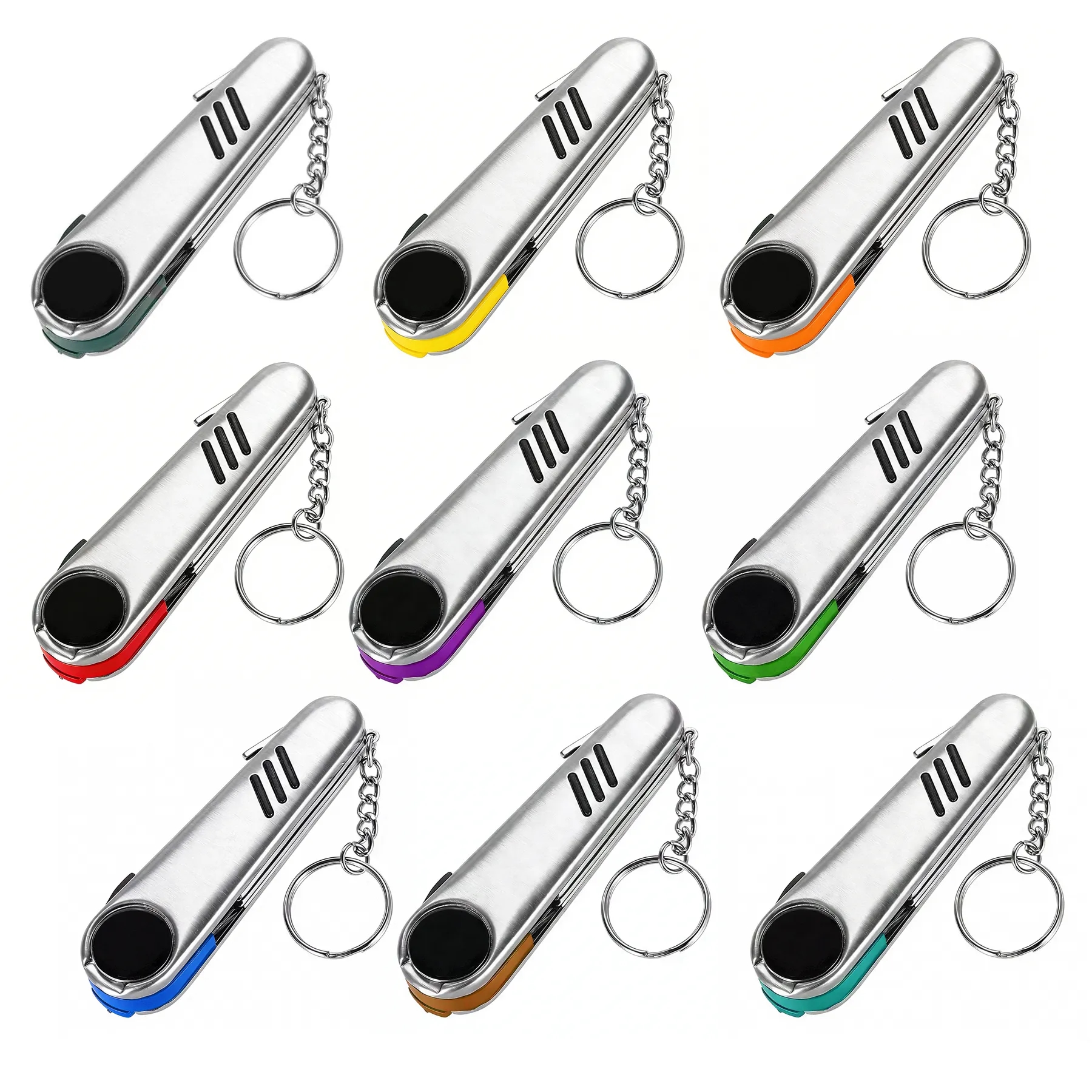 Stainless Steel Golf Tool Keyholder With Ball Marker - Image 3