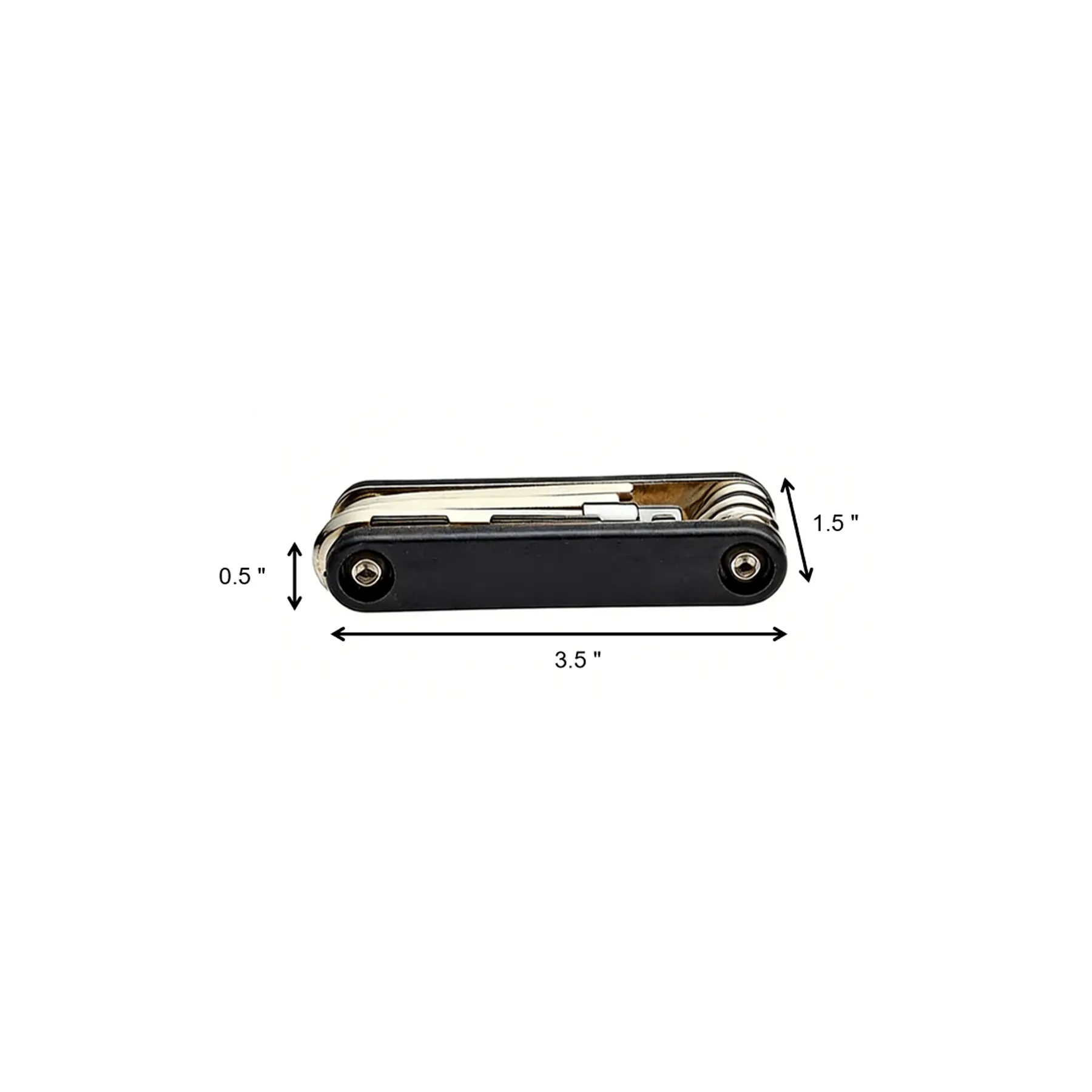 Pocket Allen Wrench Tool Set In Folding Keychain Form - Image 2
