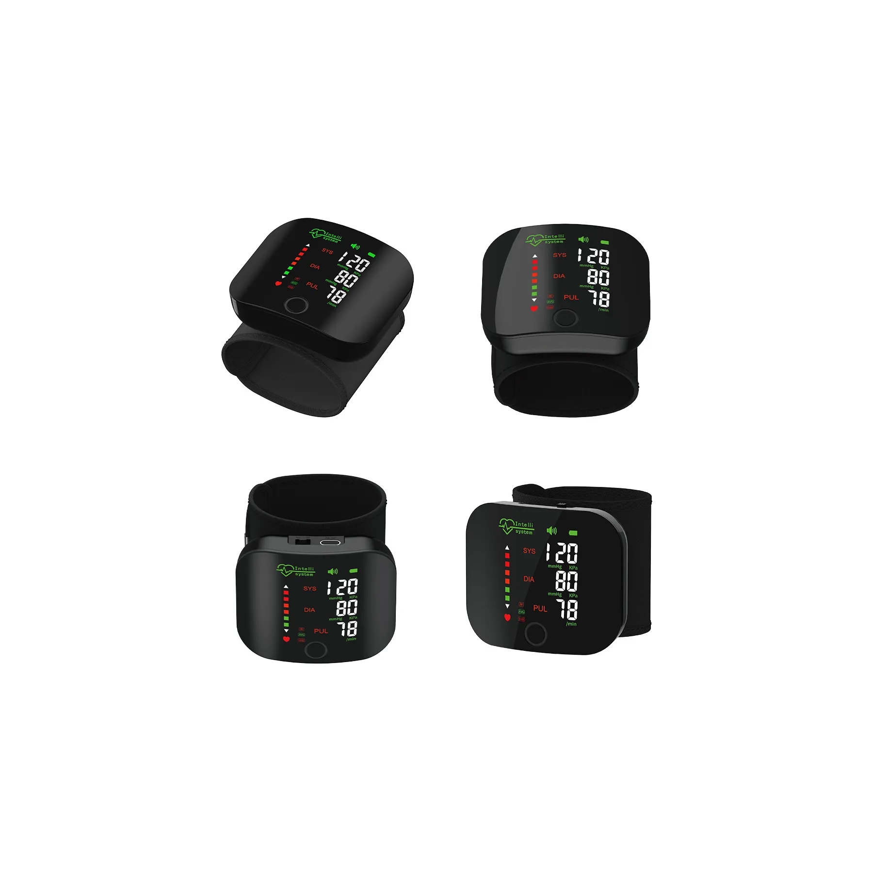 Rechargeable Wrist Blood Pressure Monitor With Memory - Image 3