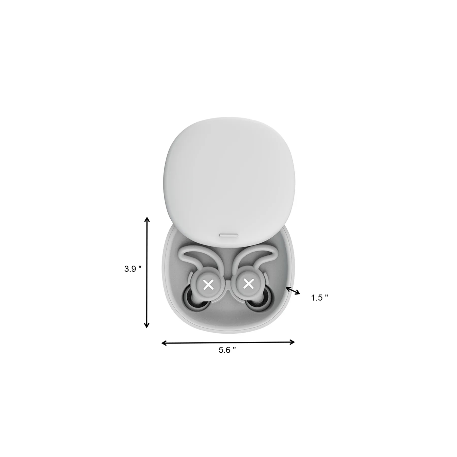 Reusable Soft Silicone Earplugs For Sleep And Focus - Image 2
