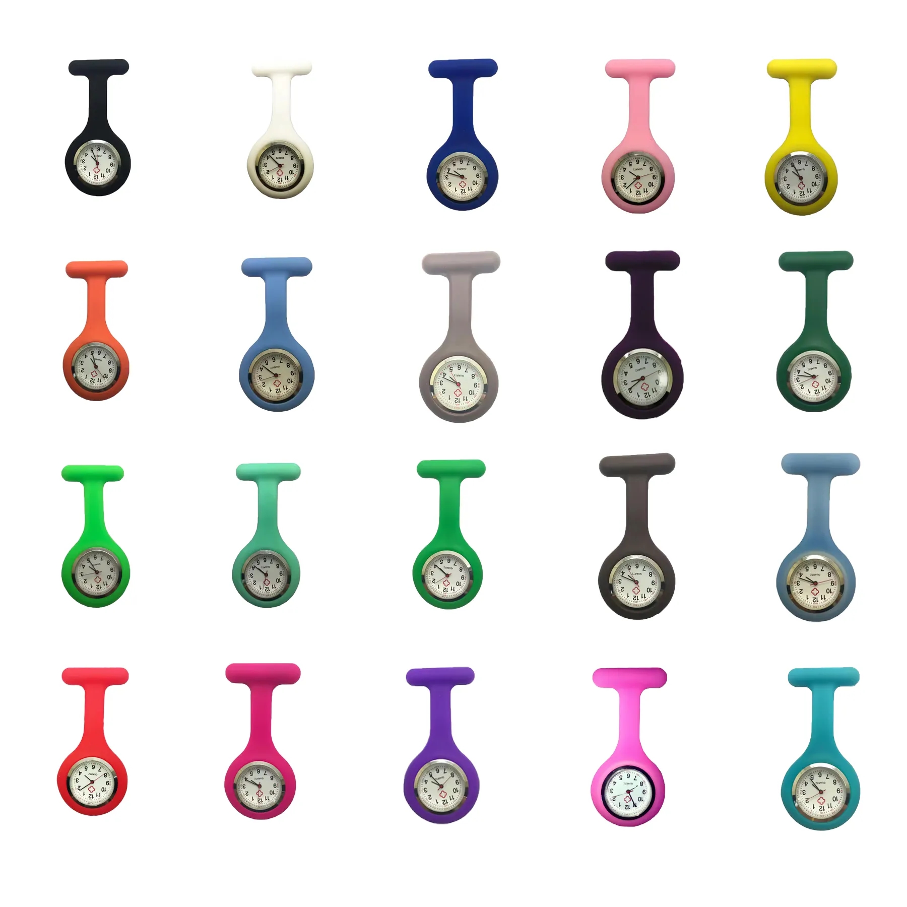 Silicone Nurse Clip Watch For Daily Care And Travel - Image 3