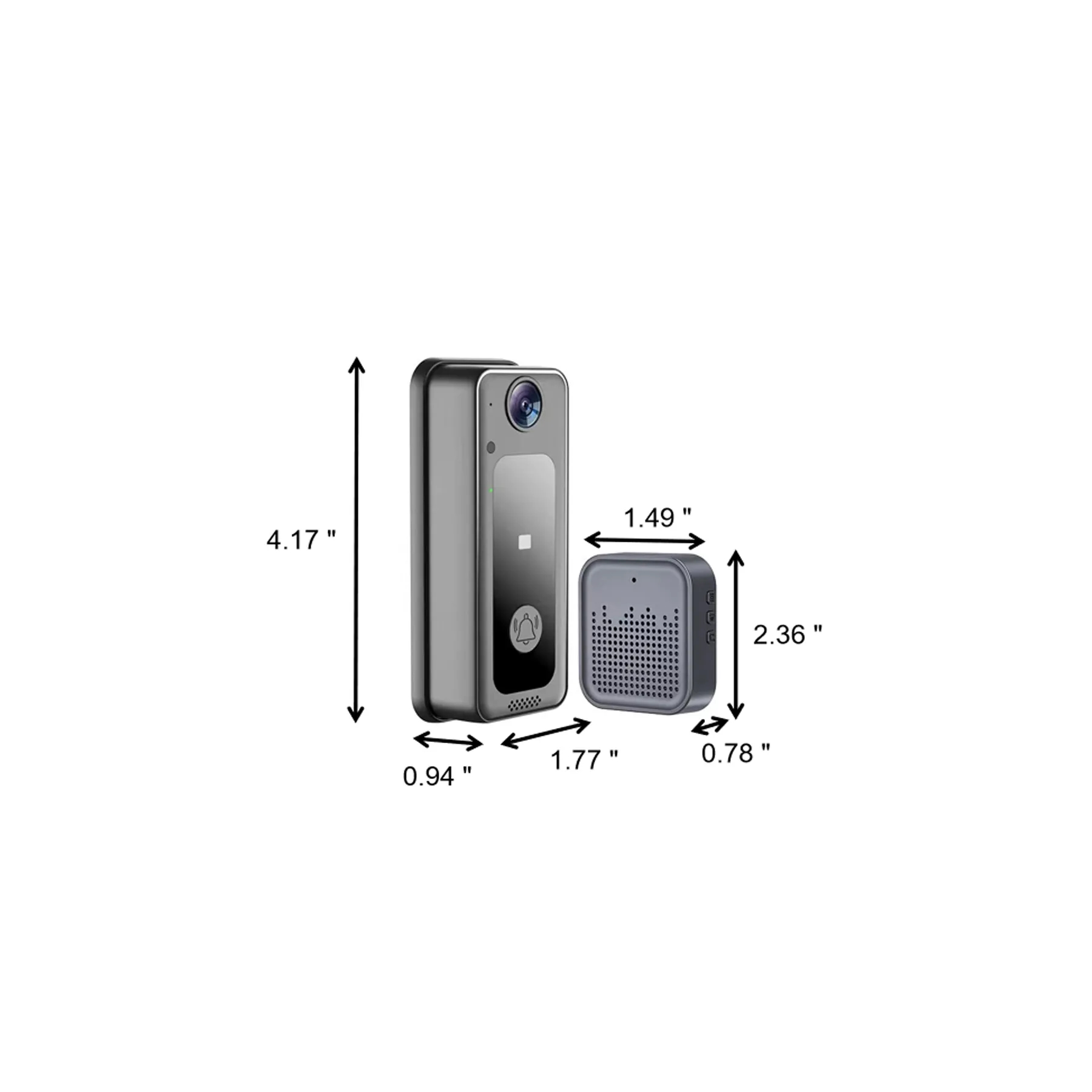 Smart Video Doorbell Camera With Two Way Audio - Image 2