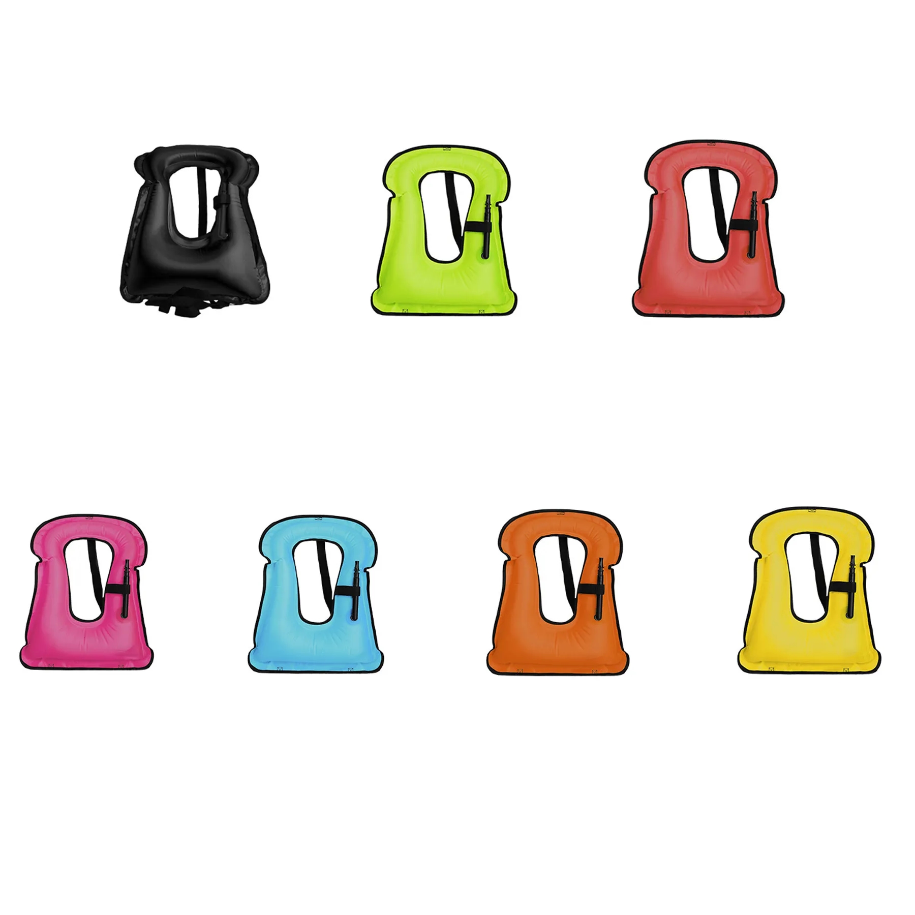 Adjustable Inflatable Snorkel Vest For Water Travel - Image 3