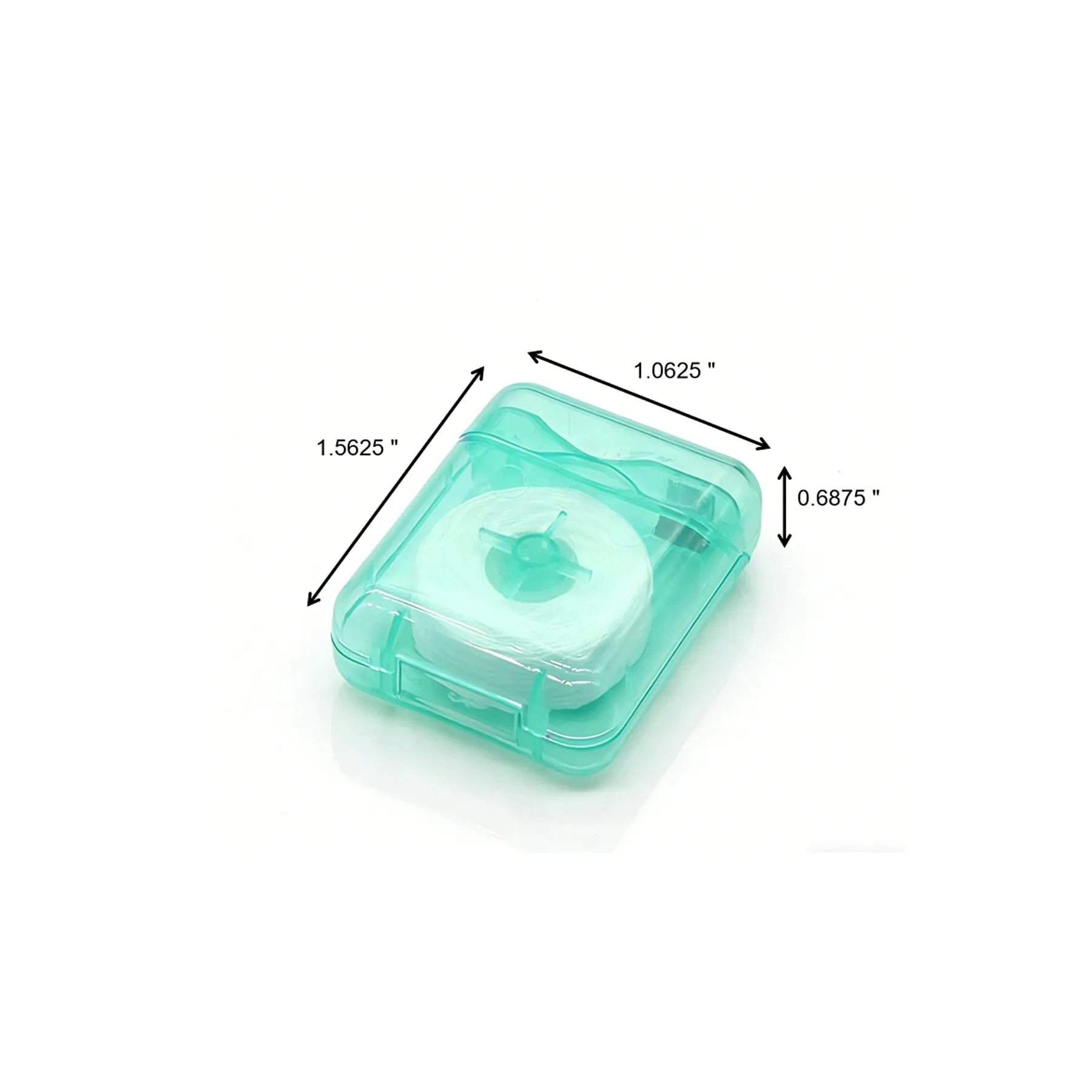 Pocket Mini Dental Floss Case For Travel And Care - Image 2