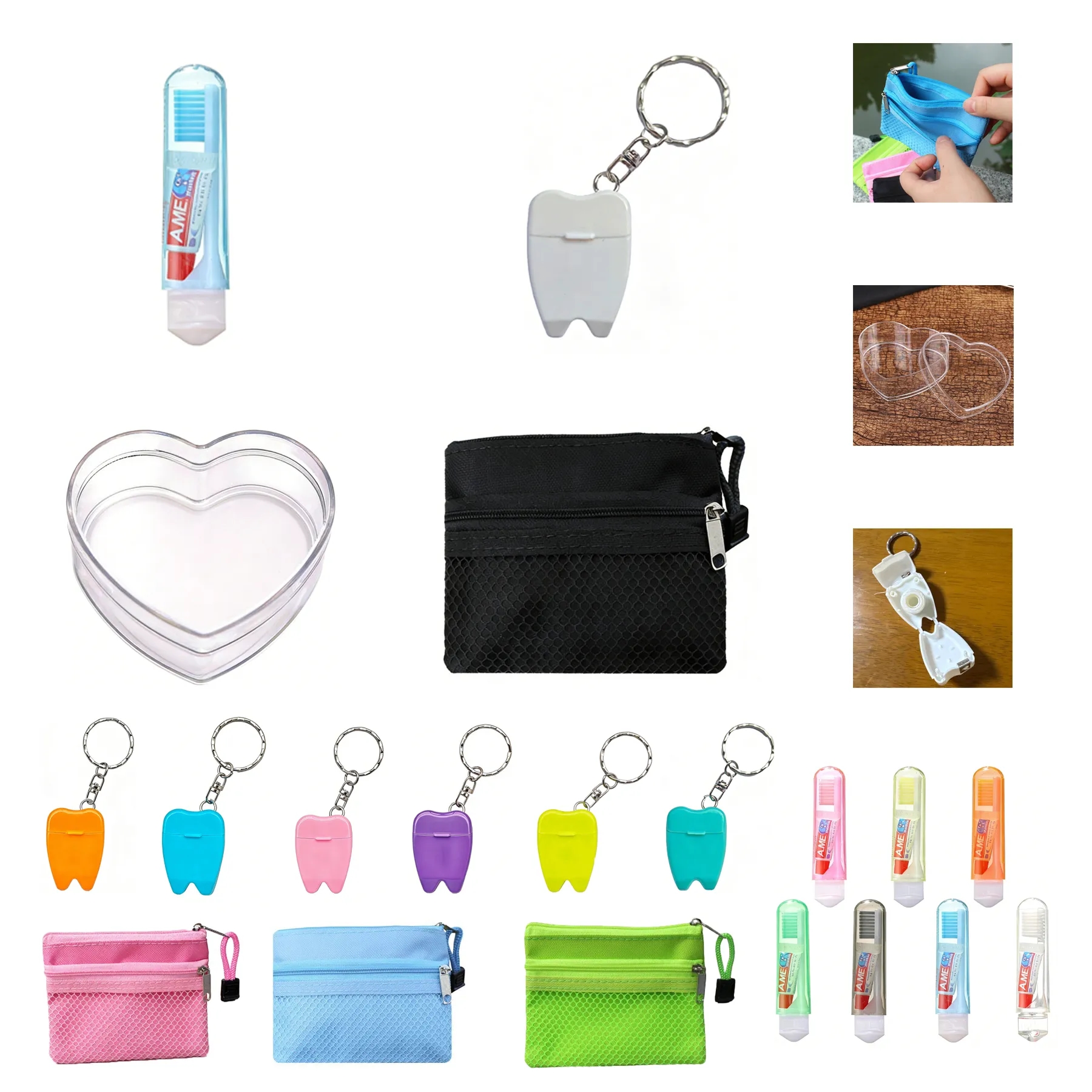 Travel Fresh Breath Kit In Reusable Mesh Pouch - Image 3
