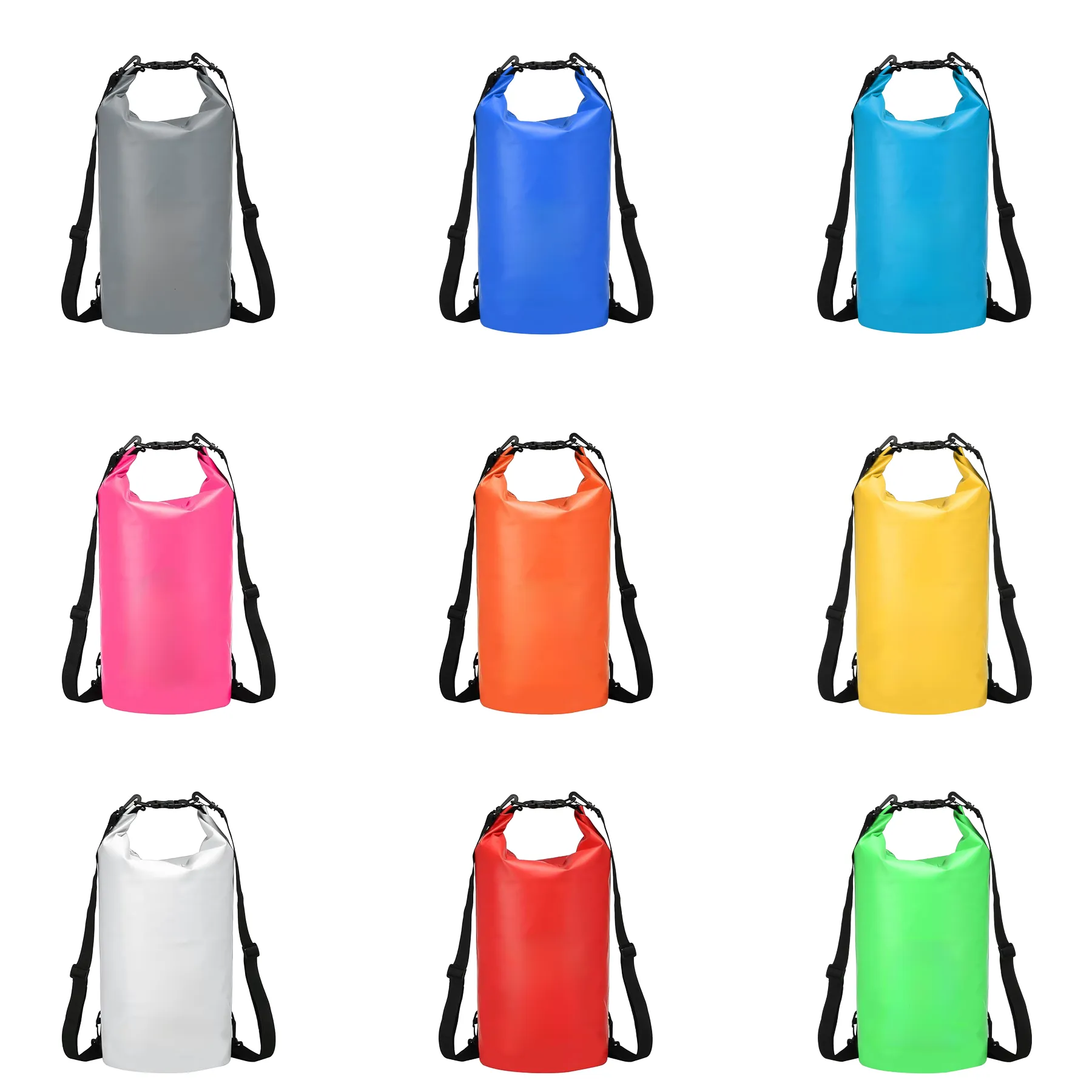20L Waterproof Roll-Top Dry Bag For Beach And River Trips - Image 3