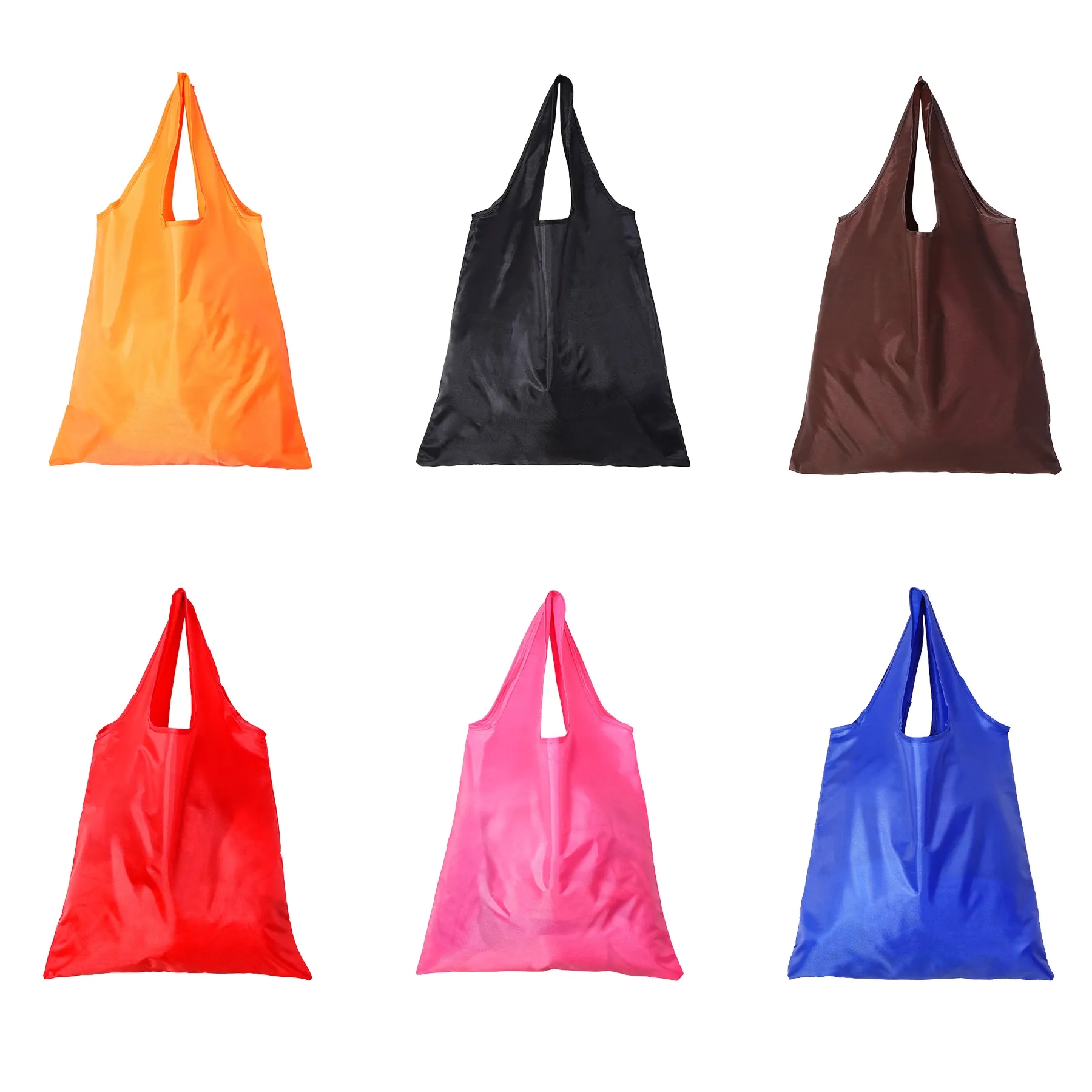 Foldable Reusable Shopping Tote Bag With Snap Pouch - Image 3