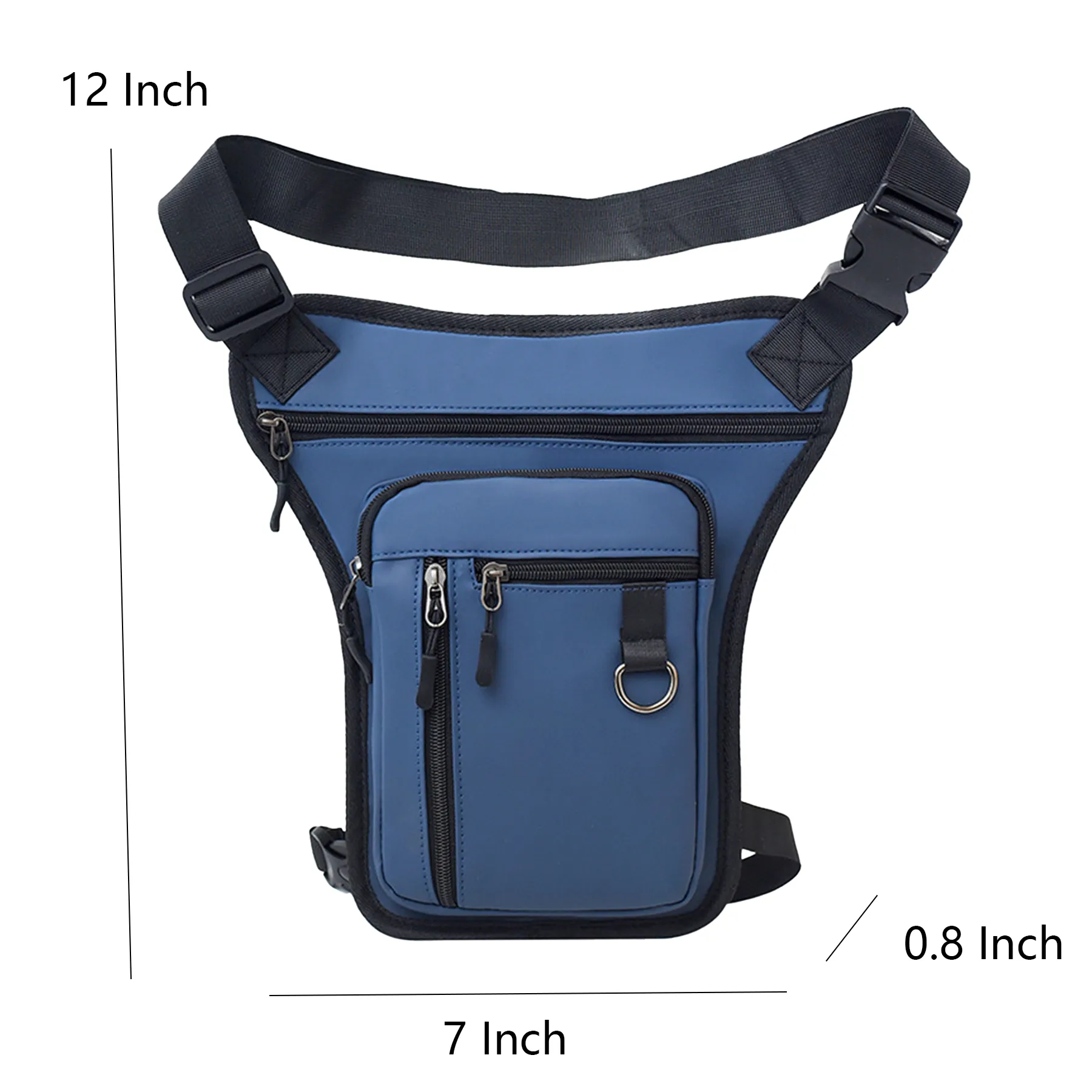 Waterproof Leather Thigh Bag Waist Pack - Image 2